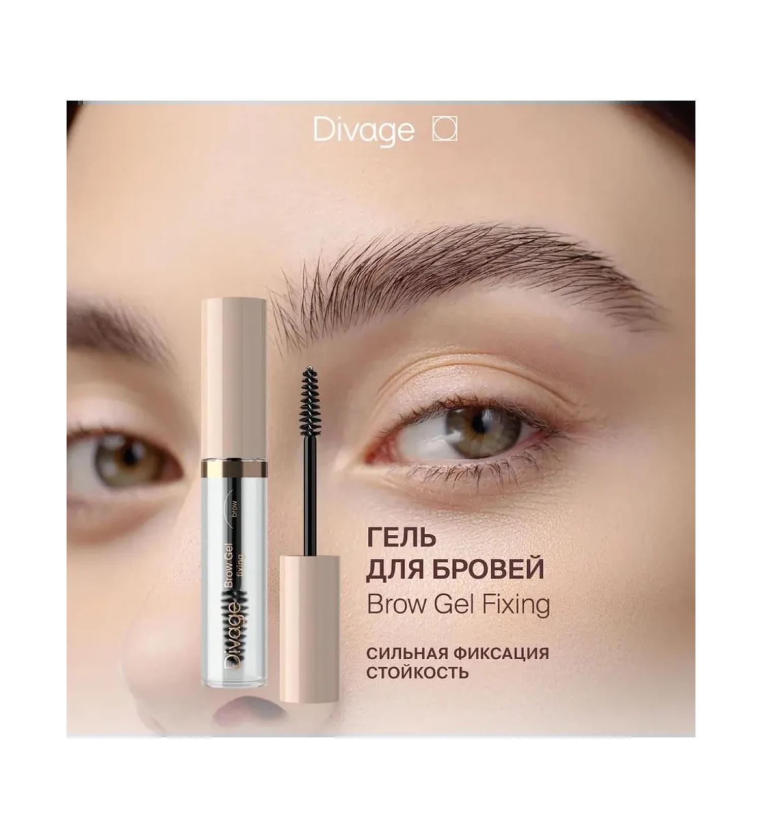 DIVAGE Eyebrow gel strong fixation tone 01 transparent