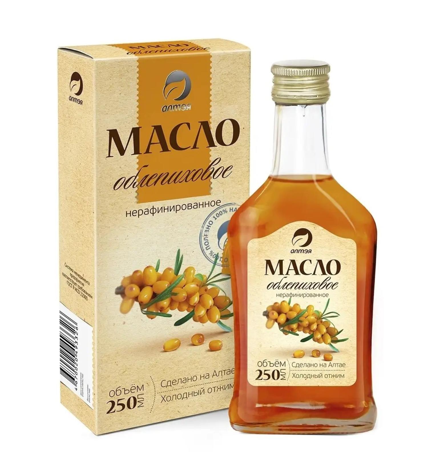 Althea Sea buckthorn oil of a cold squeezing 250 ml