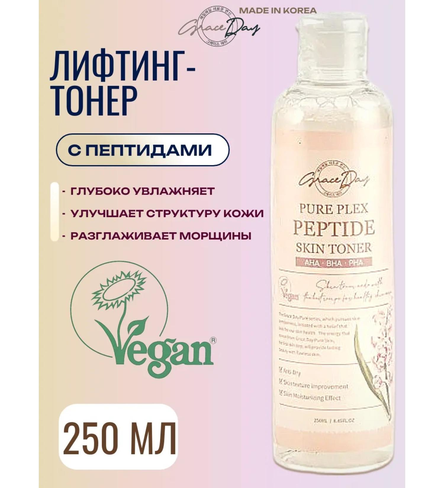 Grace Day Toner Tonik for Facial Lifting with Peptides