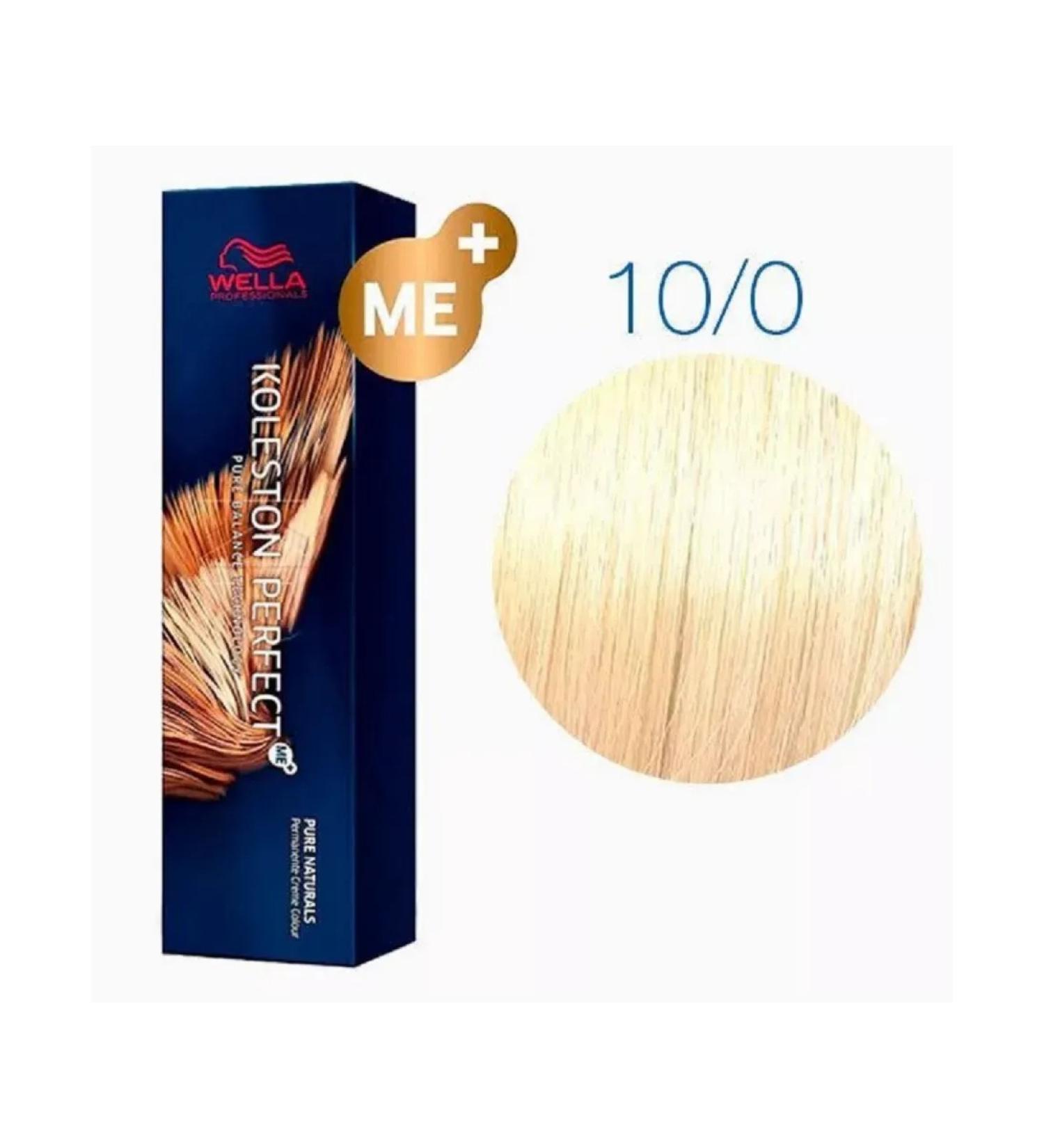 WELLA PROFESSIONALS Hair dye Koleston Perfect ME+10 0 bright blond 60ml - Buy Online on GoSupps.com