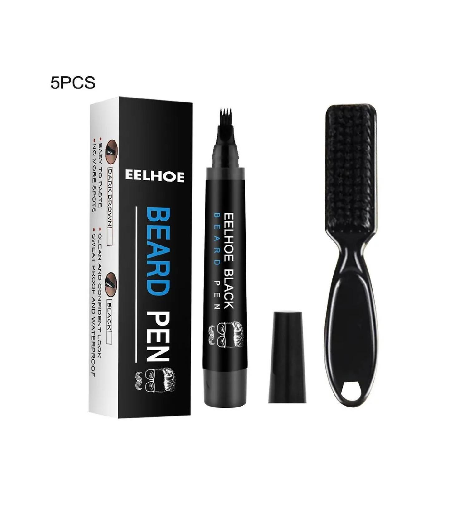 Set for staining a beard black moisture -resistant CV 5pcs - Buy Online on GoSupps.com
