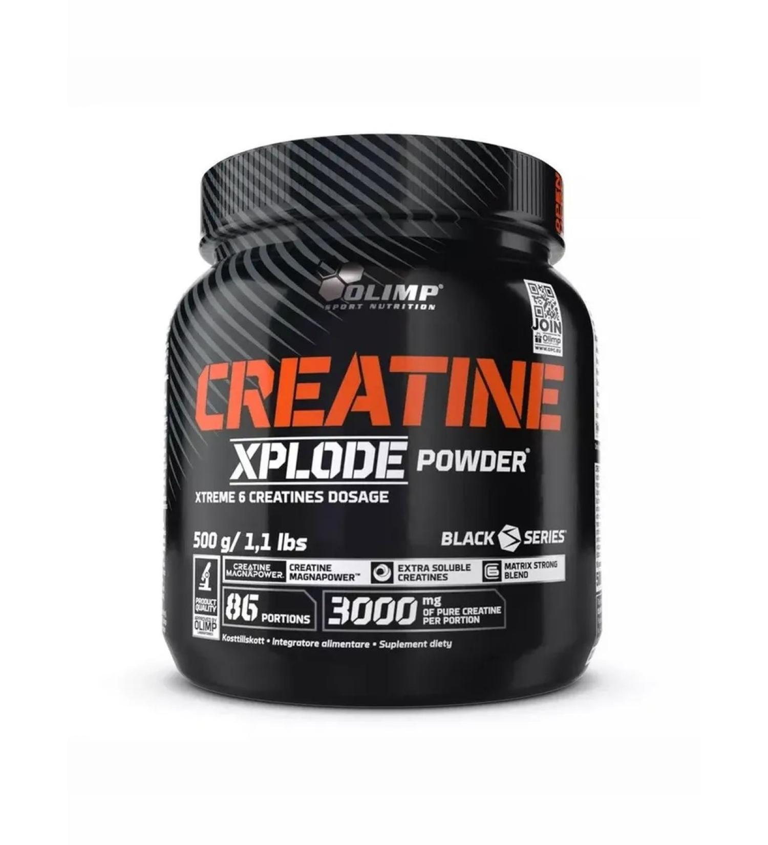 Olimp Sport Nutrition Creatine Xplode Creatine Complex 500 g. Orange - Buy Online on GoSupps.com