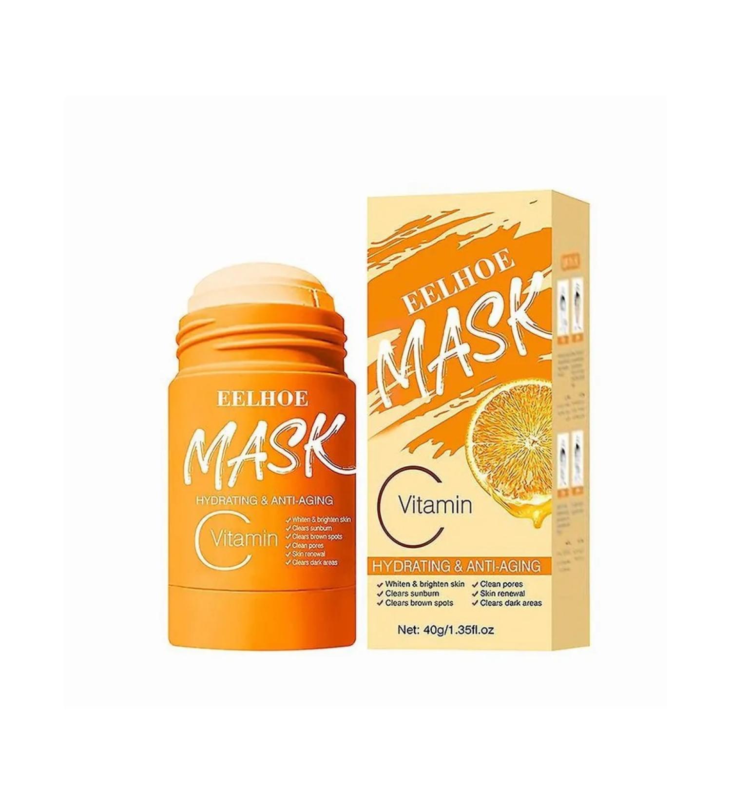 Mask-Vistik 40g for cleaning the pores of vitamin c solid mask - Buy Online on GoSupps.com