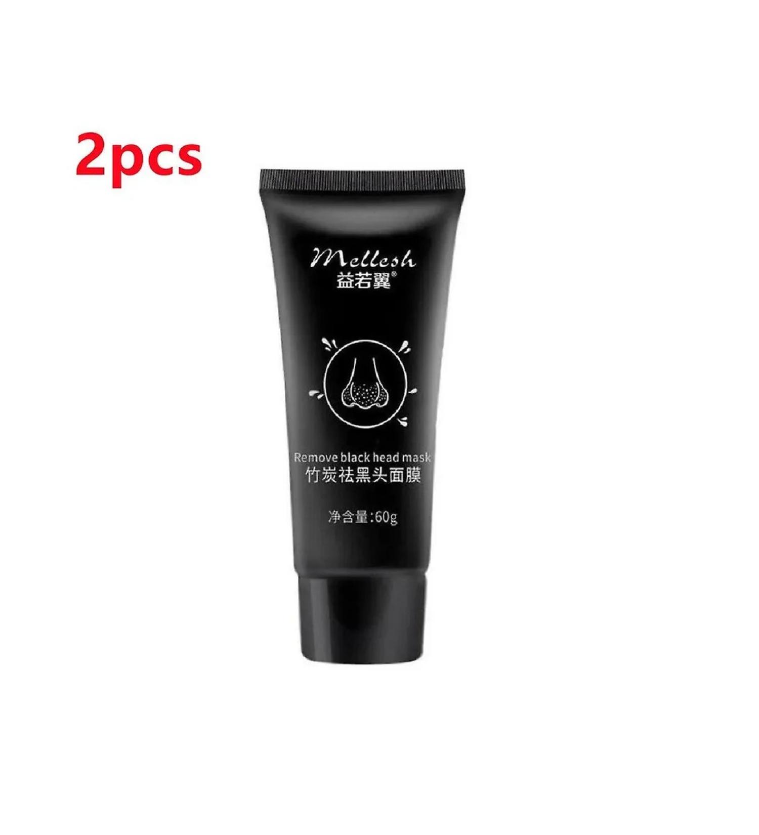 Bamboo coal mask from black dots of 2pcs - Buy Online on GoSupps.com