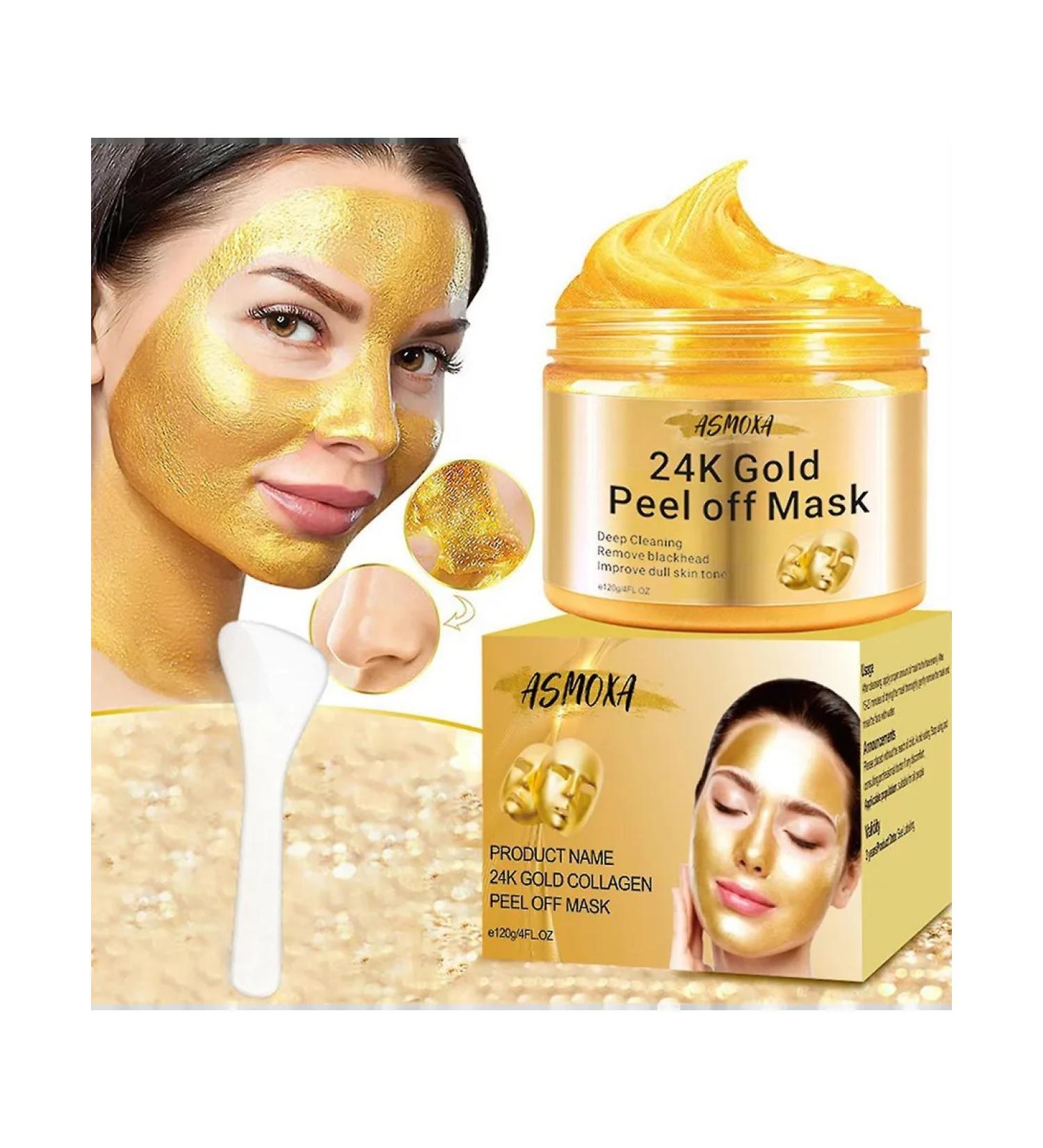 Mask-soldier with gold 24k 120g CV 120g-1pc - Buy Online on GoSupps.com