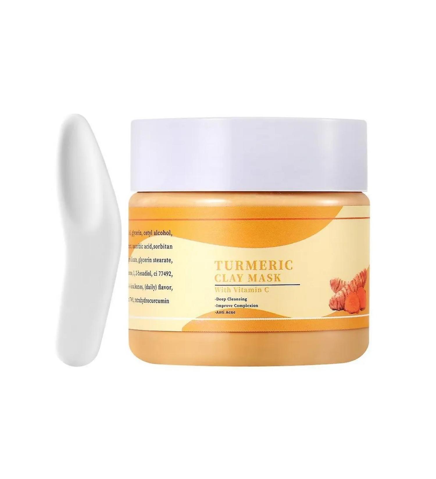 Mask face of turmeric clay 50 ml p 2pcs - Buy Online on GoSupps.com