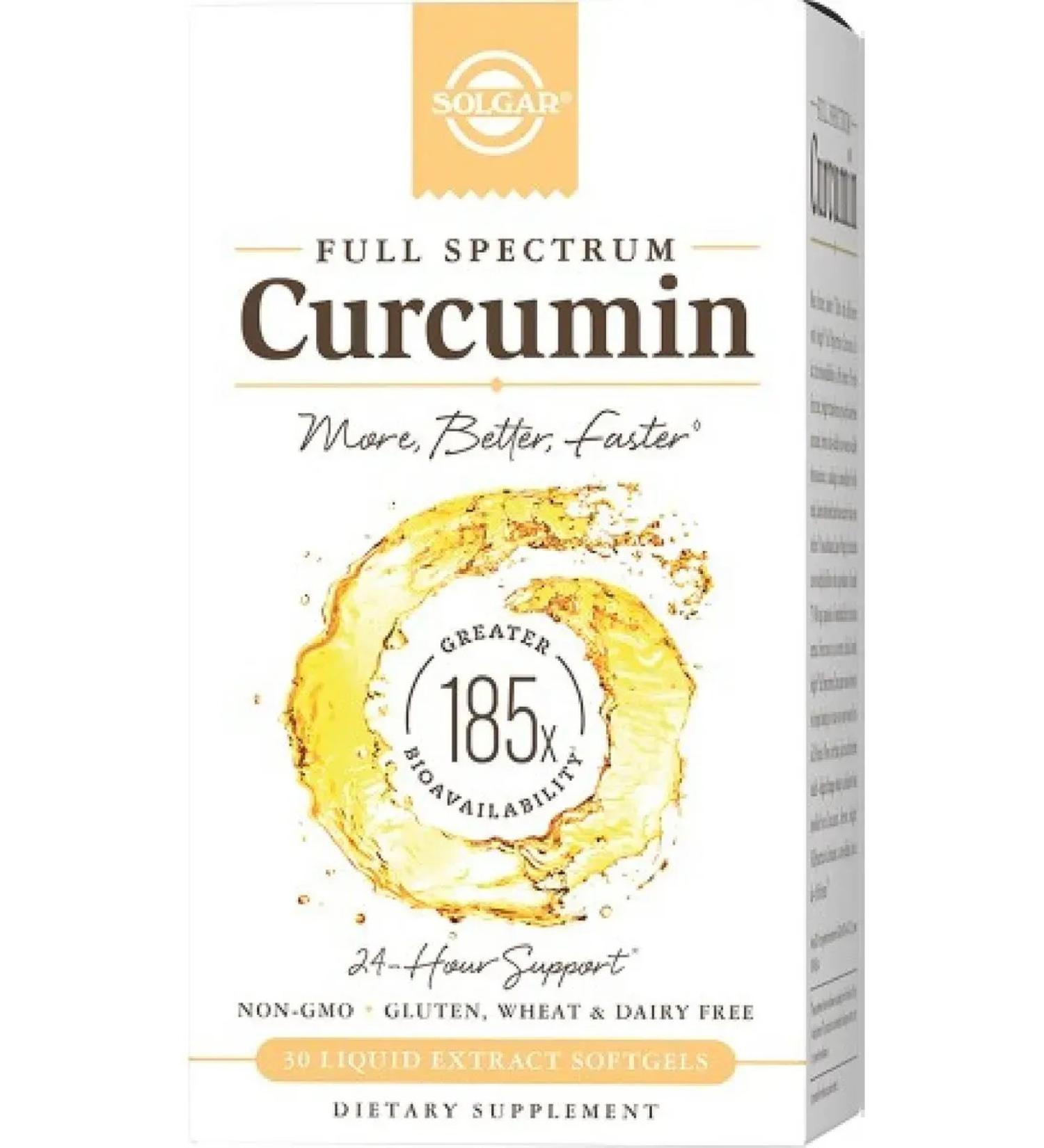 Solgar Kurkumin capsule weighing 30 pcs. 1044 mg -1 units - Buy Online on GoSupps.com