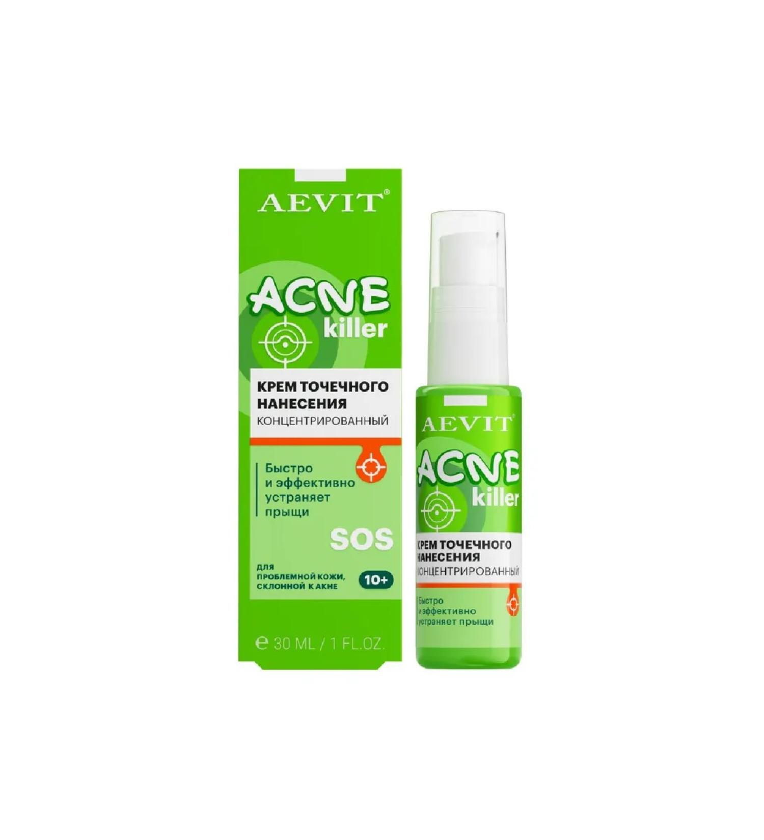 AEVIT Acnekiller Cream 30 ml Potor concentrate - 1 pcs - Buy Online on GoSupps.com