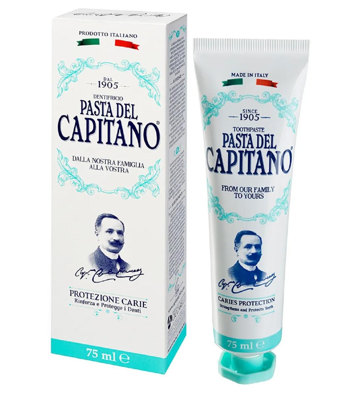 Pasta Del Capitano Toothpaste 1905 75 ml from caries