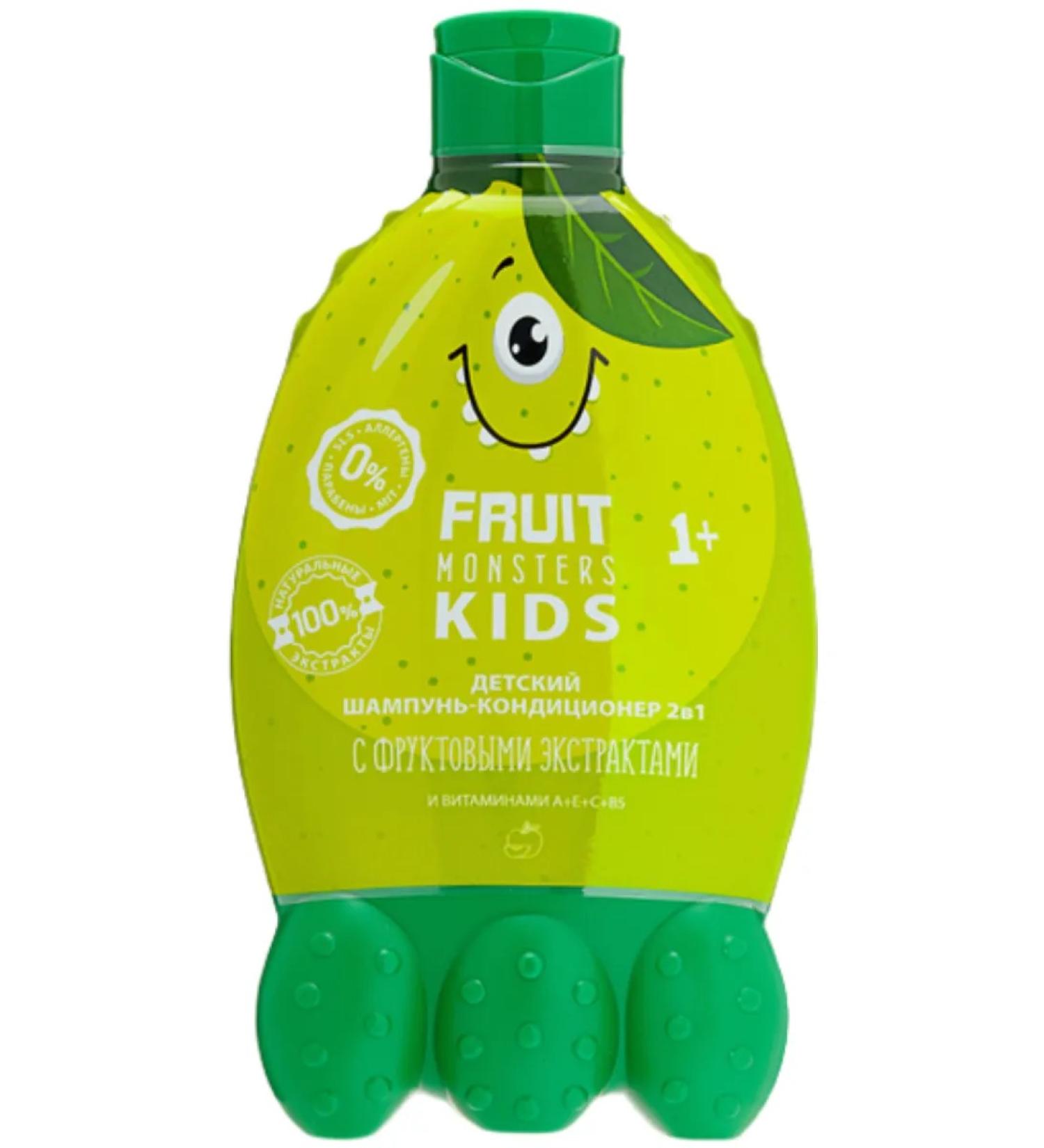 Fruit Monsters Contractor shampoo 2B1 children's apple 400 ml
