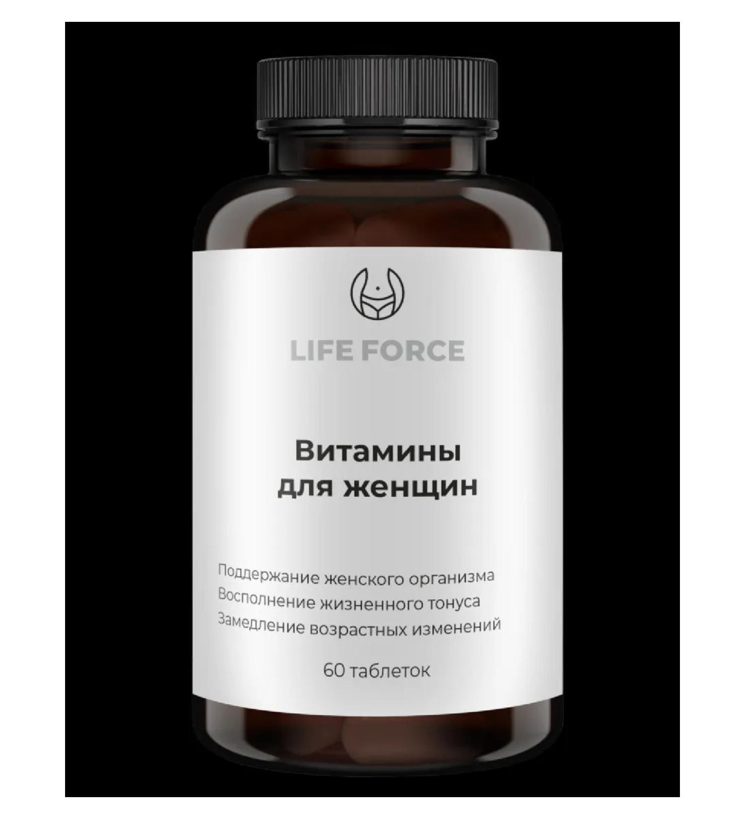 LIFE FORCE Vitamins for women 60 tablets of 1530 mg - Buy Online on GoSupps.com