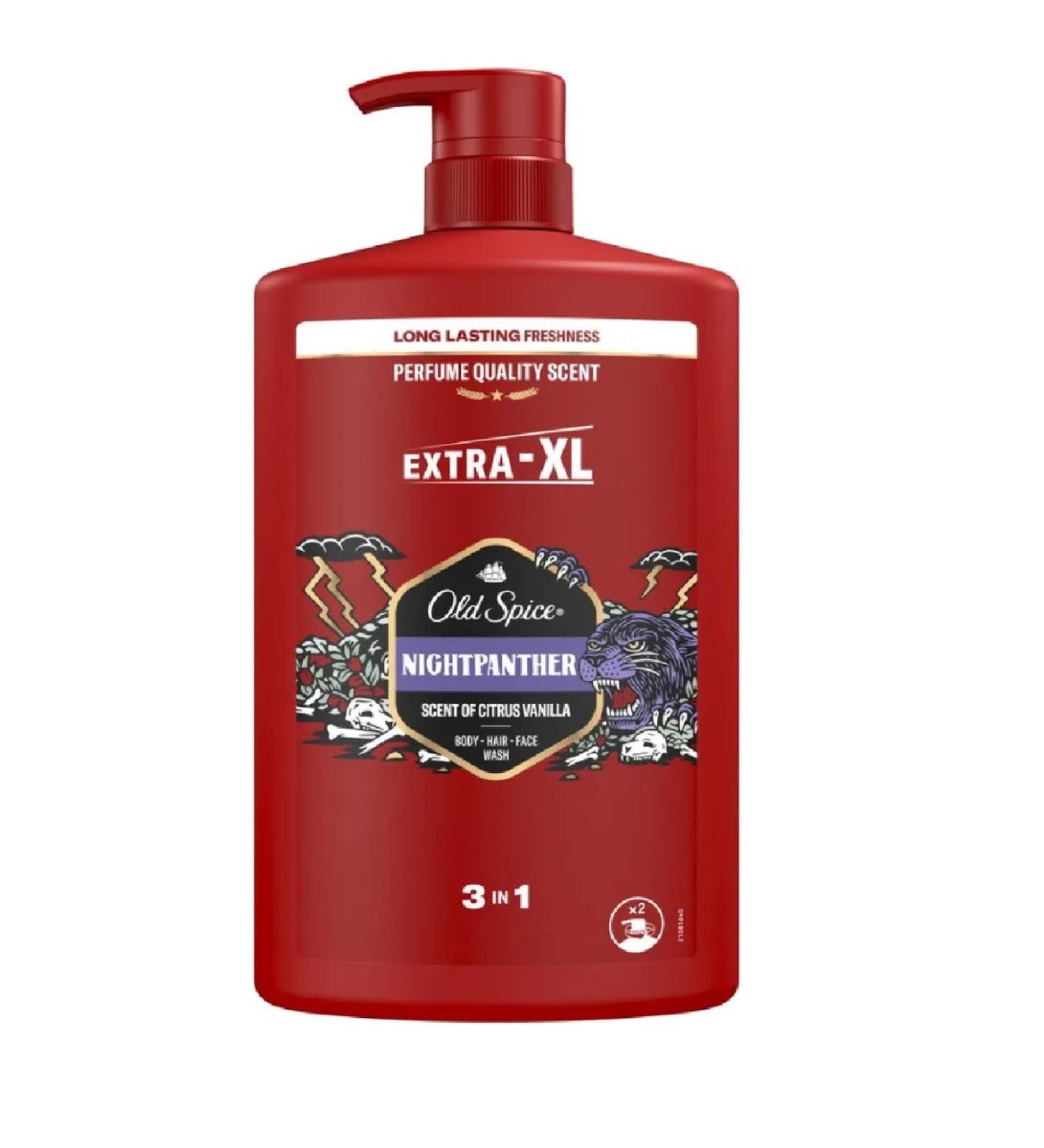 Old Spice Shower gel+nightpanther shampoo 1 liter