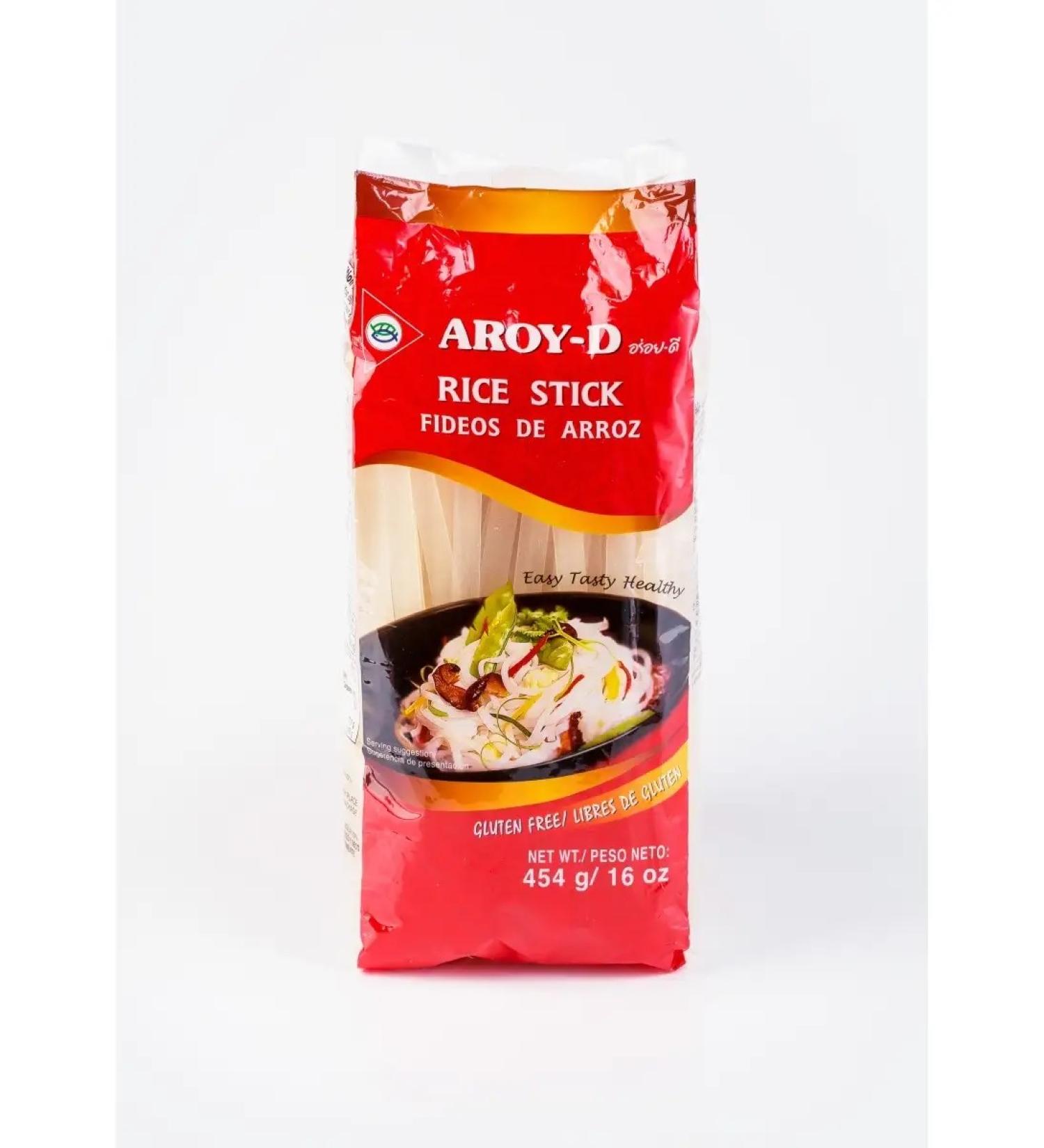Aroy-D Rice noodles 10 mm 454 g