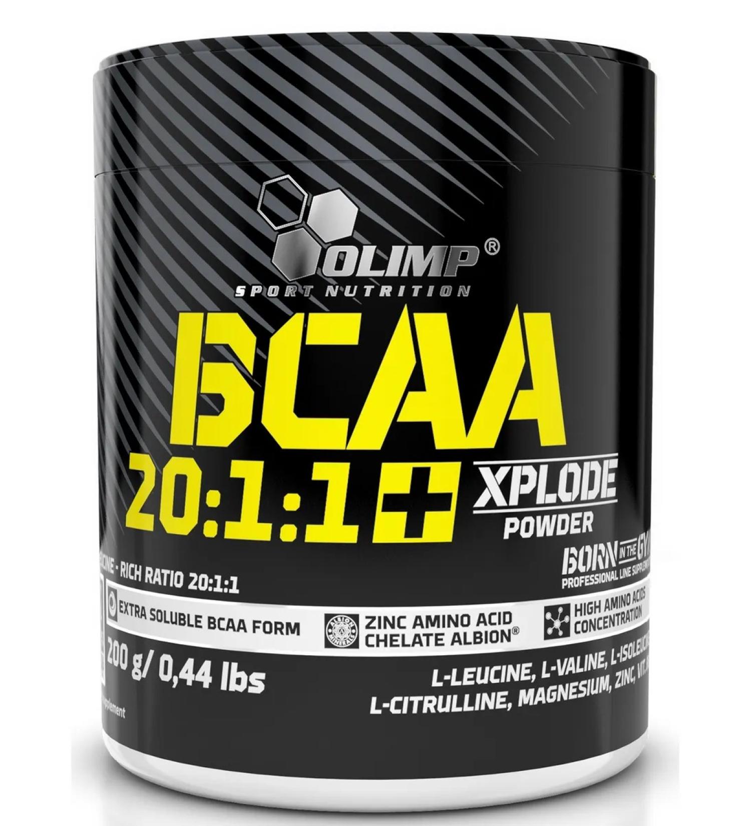 Olimp Sport Nutrition Amino acids BCAA 20 1 1 XPLODE POWDER 200 G. Pear - Buy Online on GoSupps.com