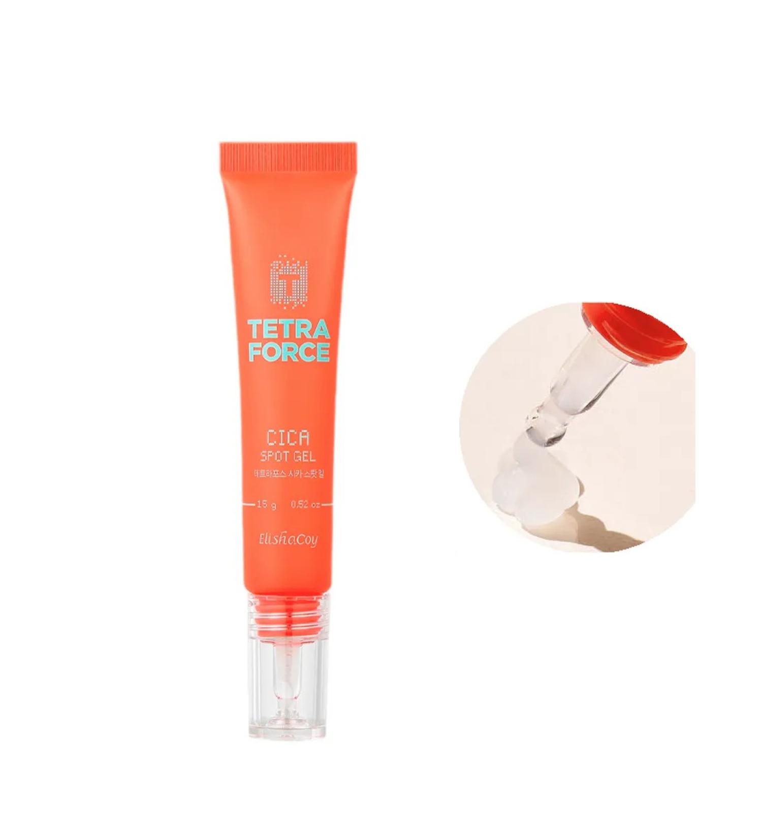 ElishaCoy Tetraforce Cica Spot Gel Potor acne gel - Buy Online on GoSupps.com