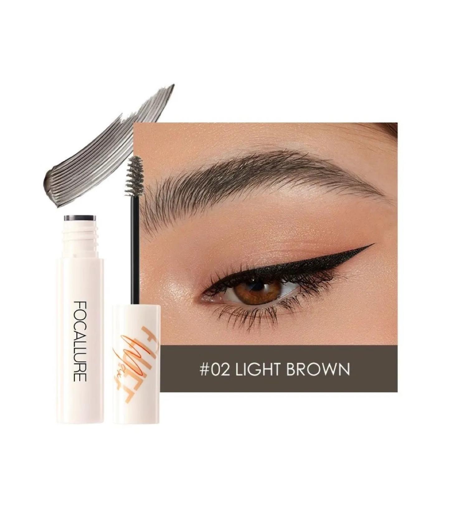 Focallure Fluff Tinted Brow Mascara eyebrows tone 02 - Buy Online on GoSupps.com