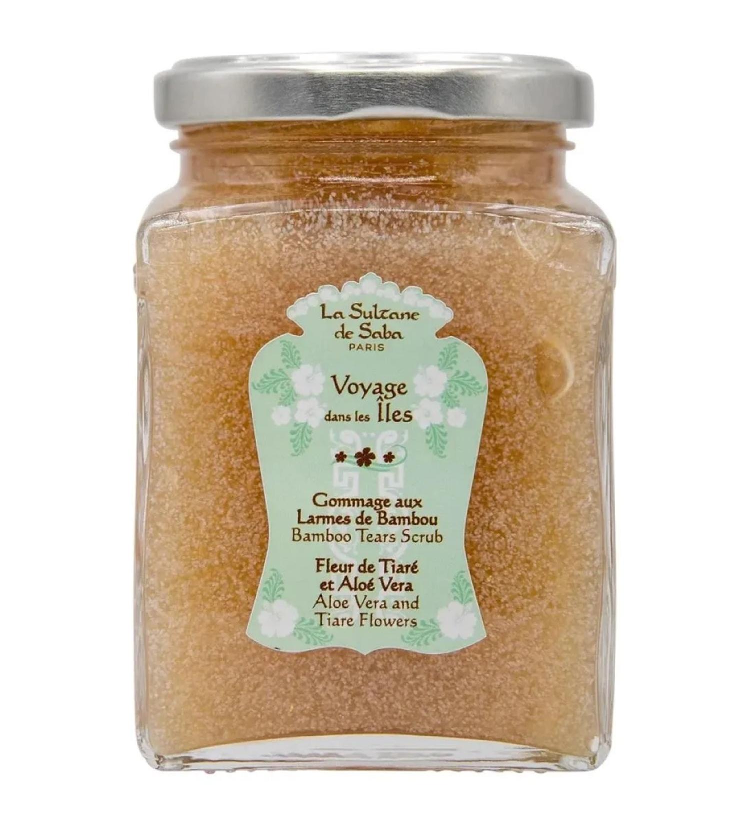 La Sultane de Saba Voyage Dans Les Iles Bamboo Tears Scrub 300GR Body Scrub