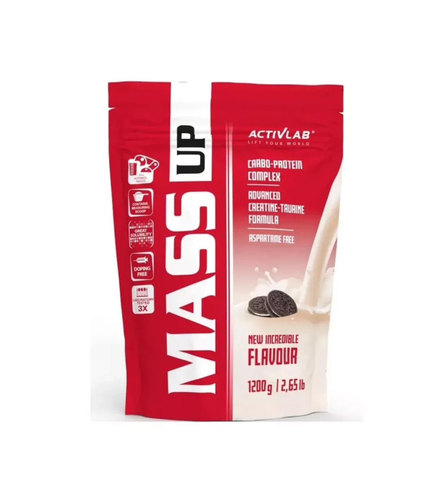 ActivLab Gainer for a set of Mass Up 1200g cookies