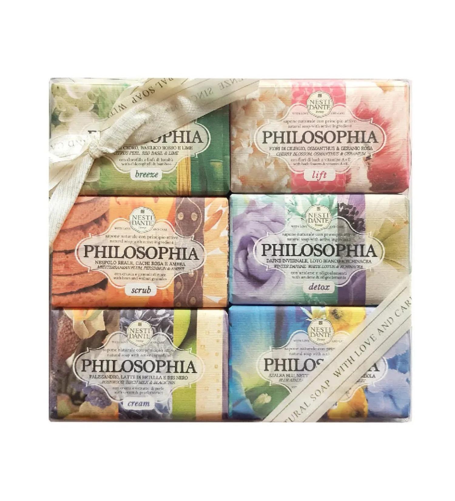 Nesti Dante Philosofia - a set of soap philosophy 6*150 gr