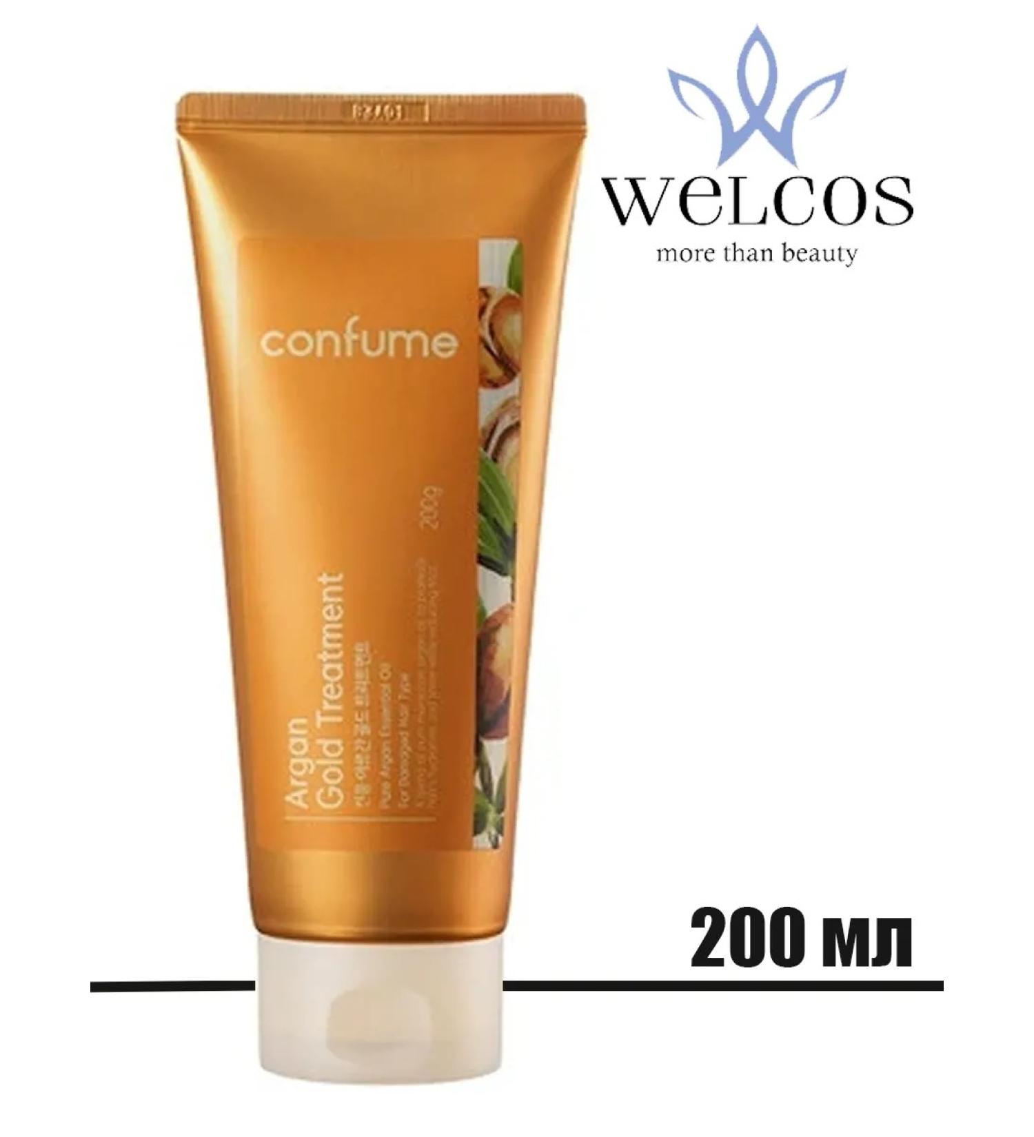 WELCOS Restoring hair mask with gold Confume Argan - Buy Online on GoSupps.com