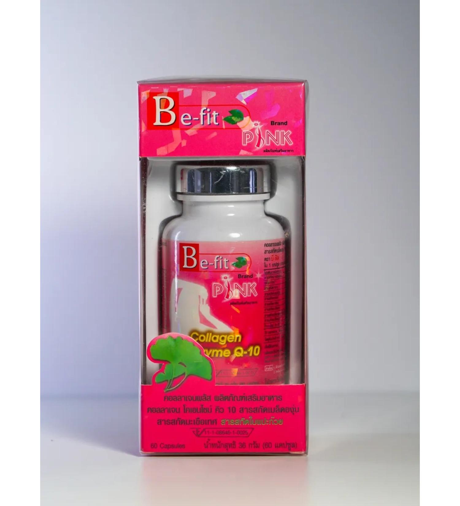 Thanyaporn herbs Thai capsules Be-Fit Pink