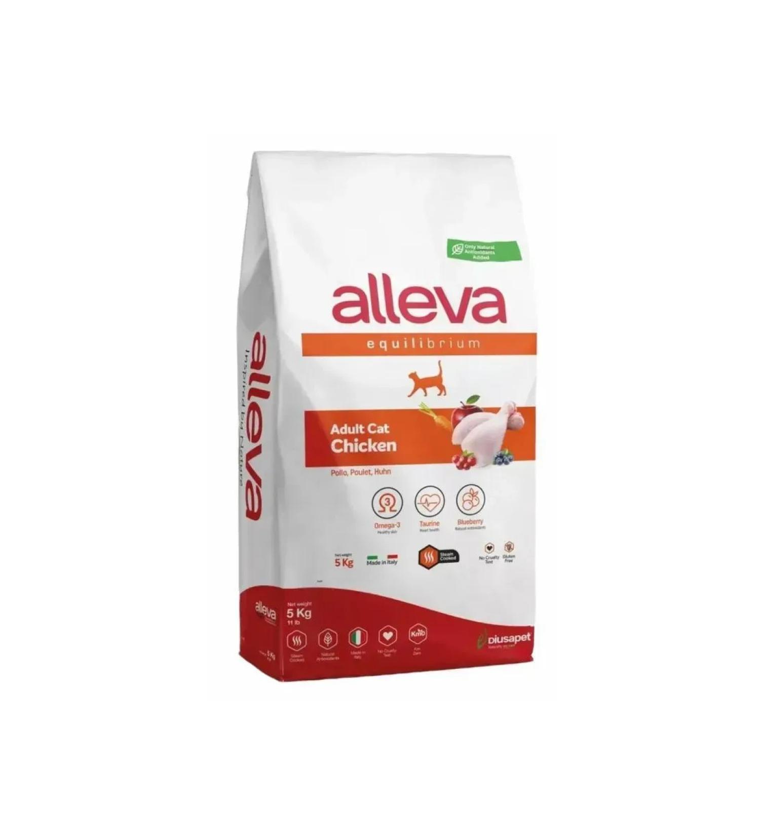 Alleva Equilibrium chicken dry food for cats with chicken - 5 kg