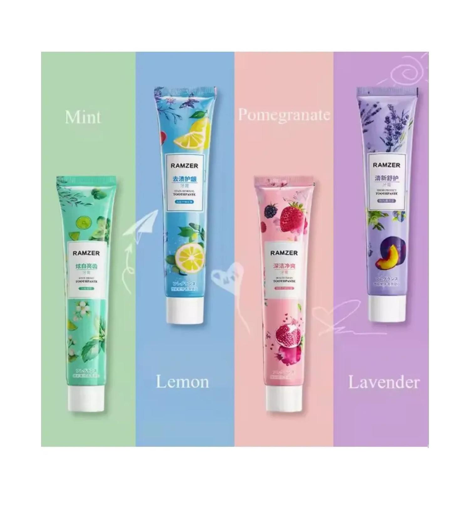 Ramzer 4 pcs. Toothpaste - Buy Online on GoSupps.com