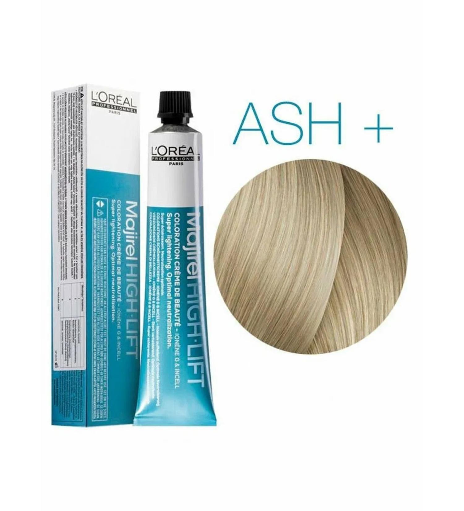 L'Oreal Professionnel L'REAL MAJIREL HIGH LIFT ASH+ hair dye 50 ml - Buy Online on GoSupps.com