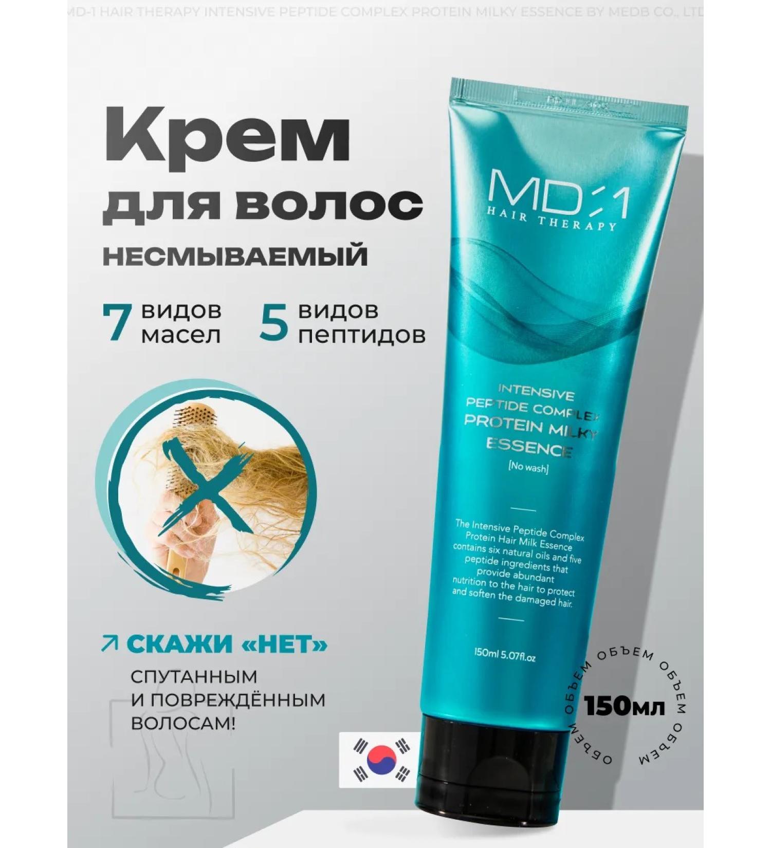 MD-1 Infutable cream thermal protection for hair with peptides - Buy Online on GoSupps.com