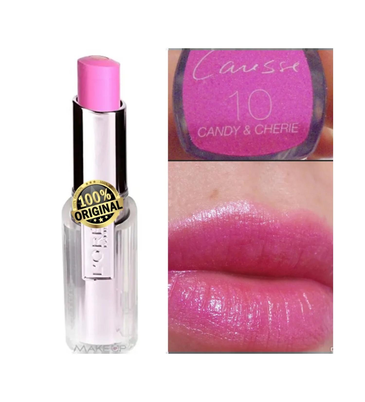 L'Oreal 56ka Lipstick Pearl Kiss for Caresse 10 Candy & Cherie - Buy Online on GoSupps.com