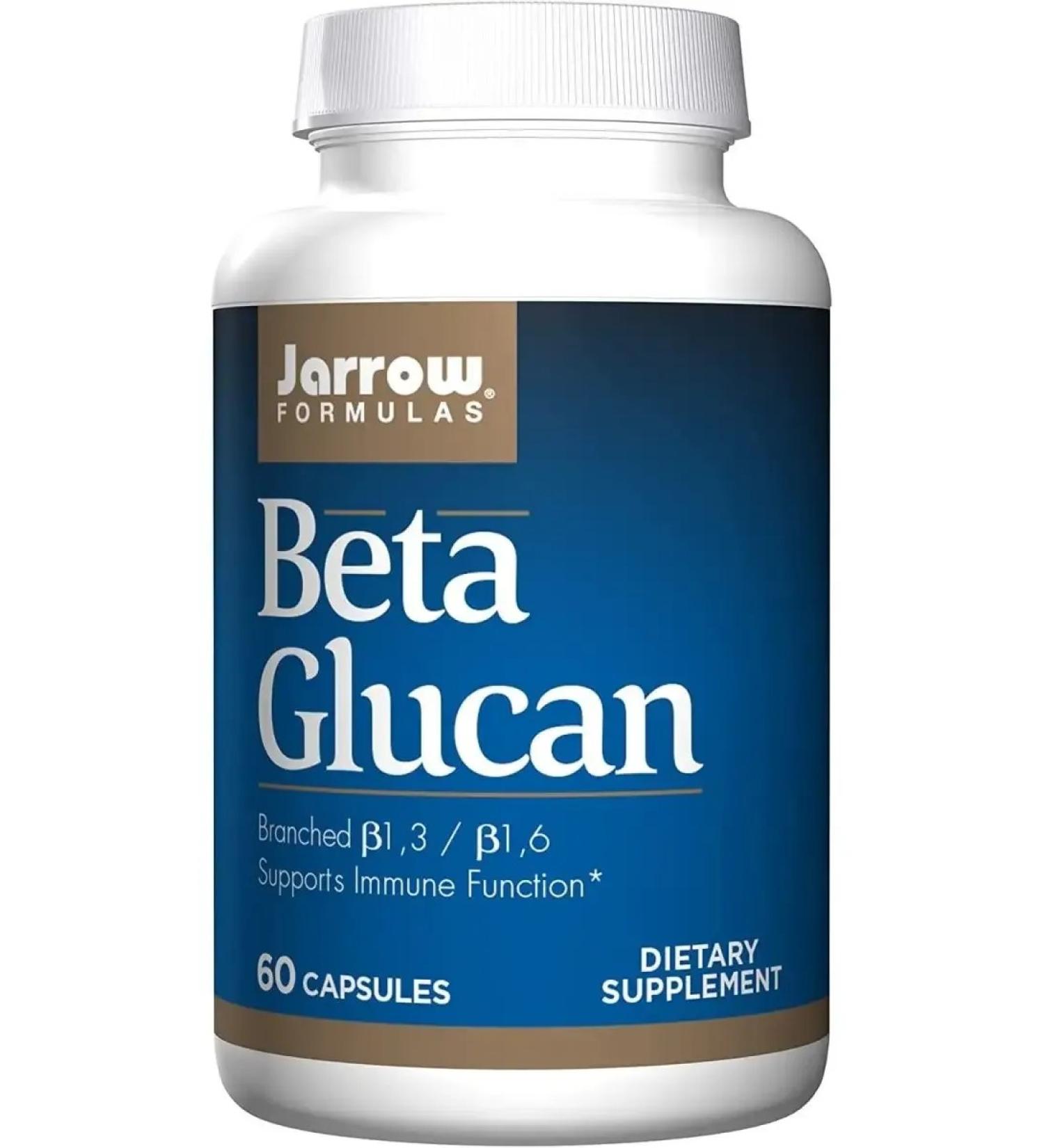 Jarrow Formulas Beta Glucan 250 mg for immunity 60 capsules - Buy Online on GoSupps.com
