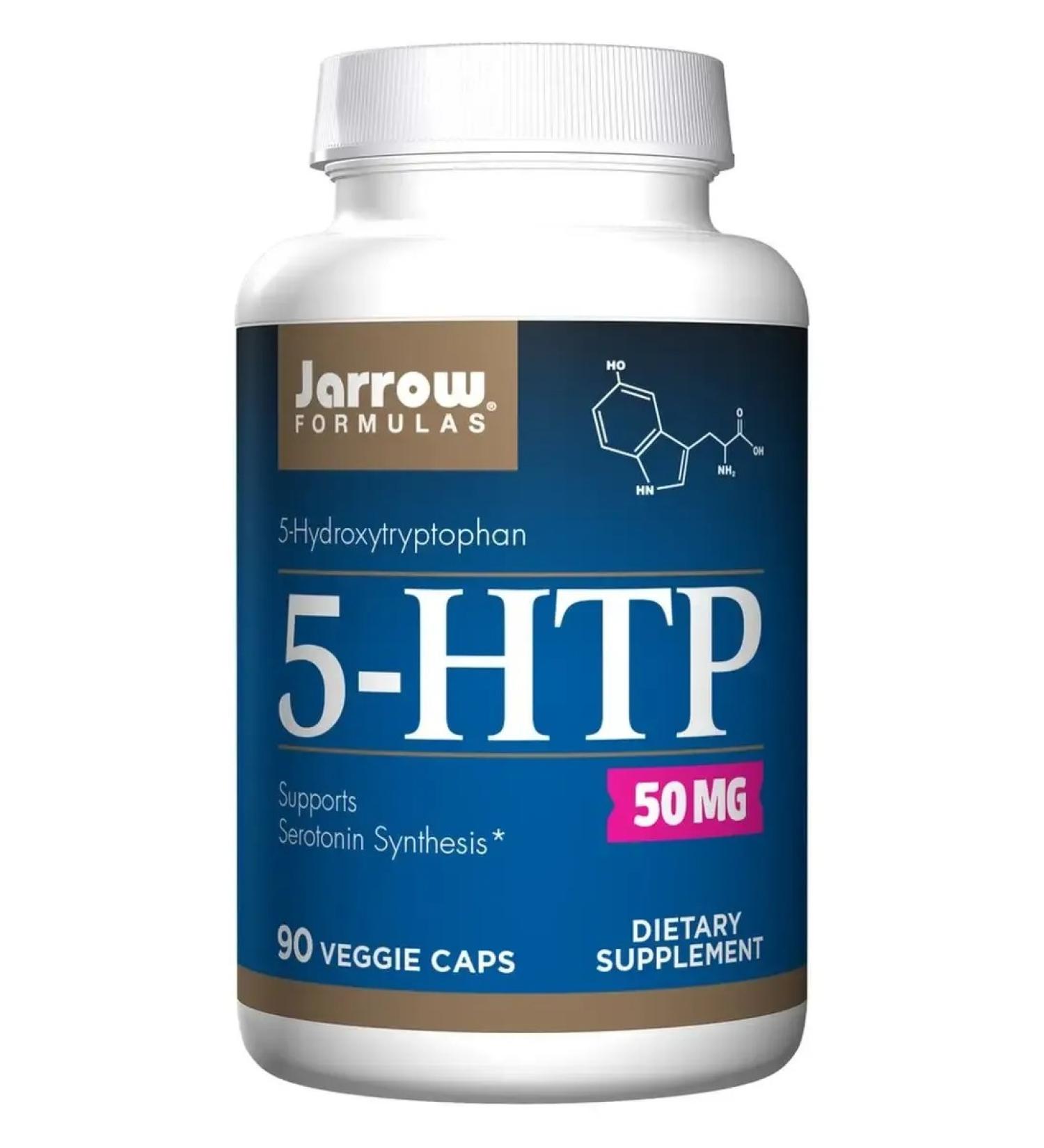 Jarrow Formulas 5 htp 50 mg tripophanes for weight loss and sleep from stress 90pcs