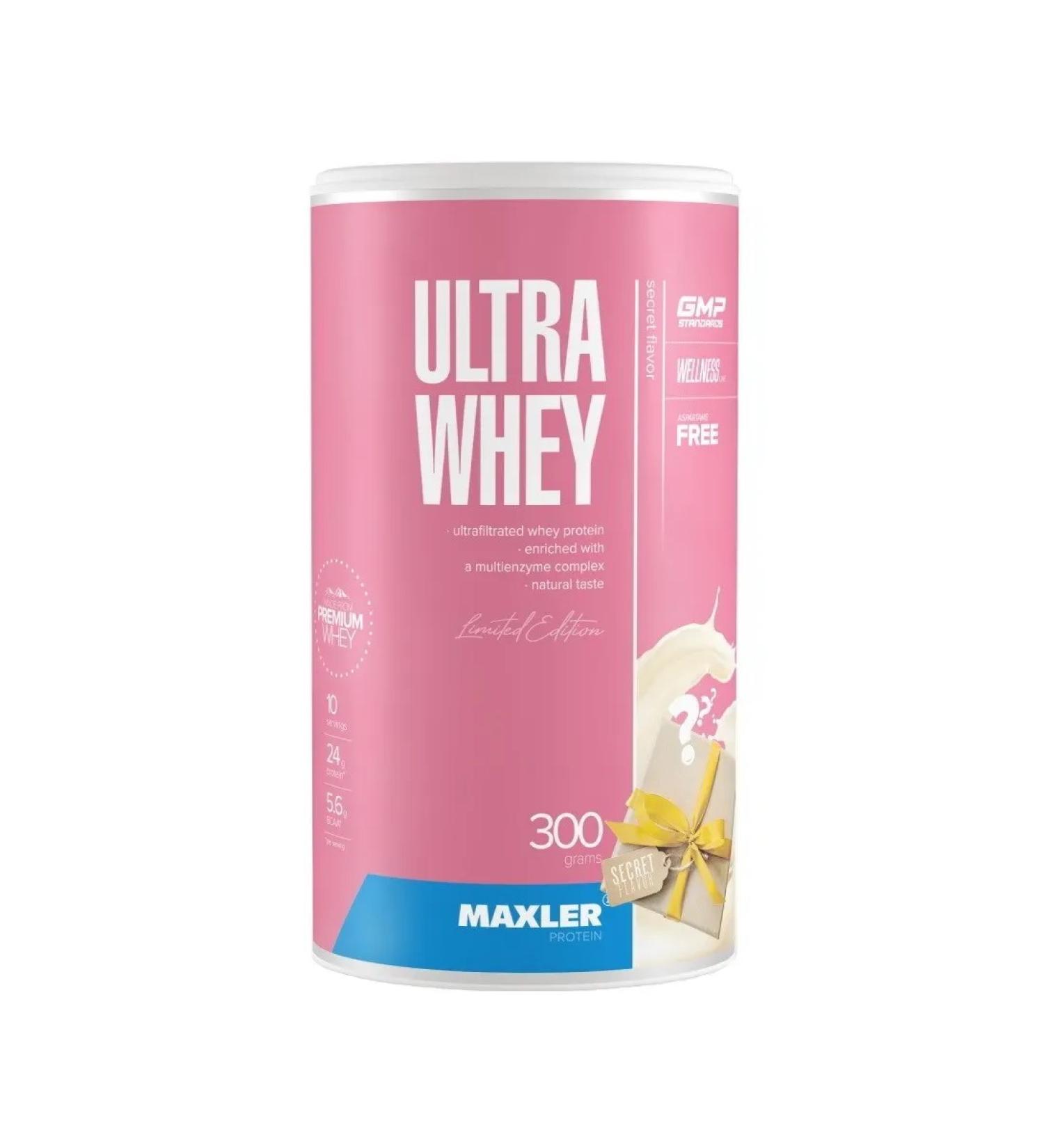 maxler Protein Ultra Whey 300 g Secret taste - Buy Online on GoSupps.com