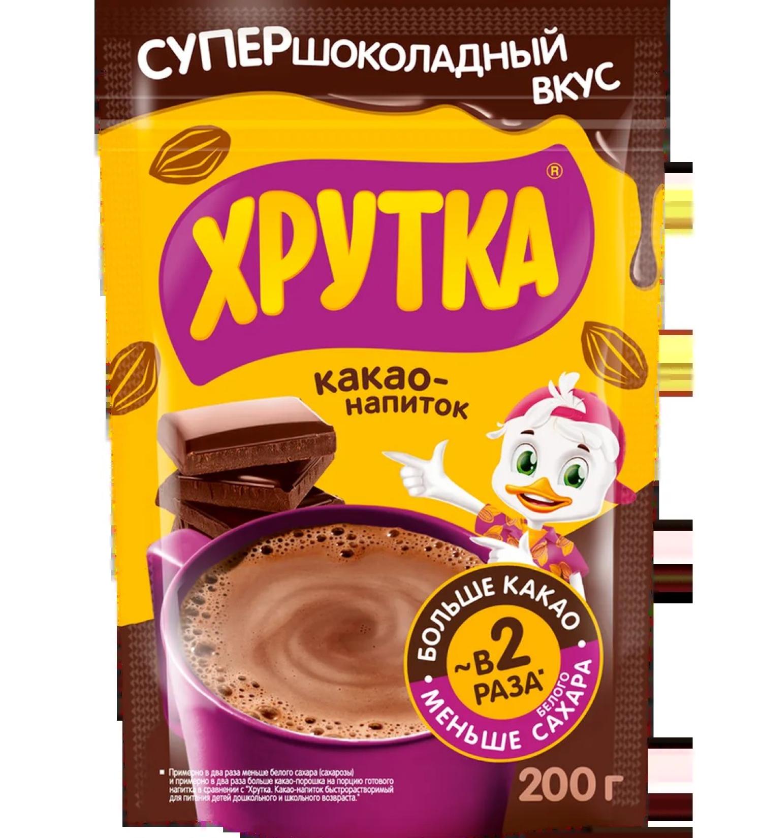 Cocoa drinks-solid-based crunched super-chocolate 200g