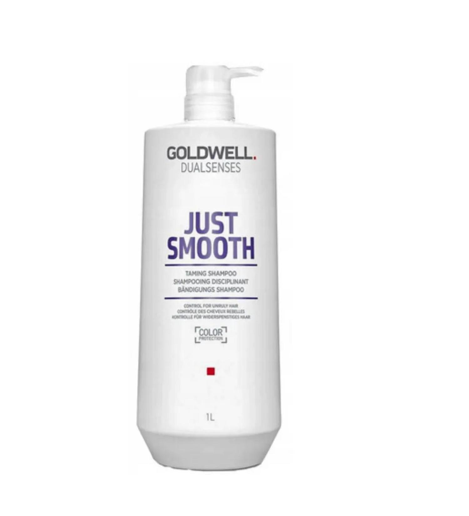 Goldwell Just smooth shampoo for naughty hair 1000 ml