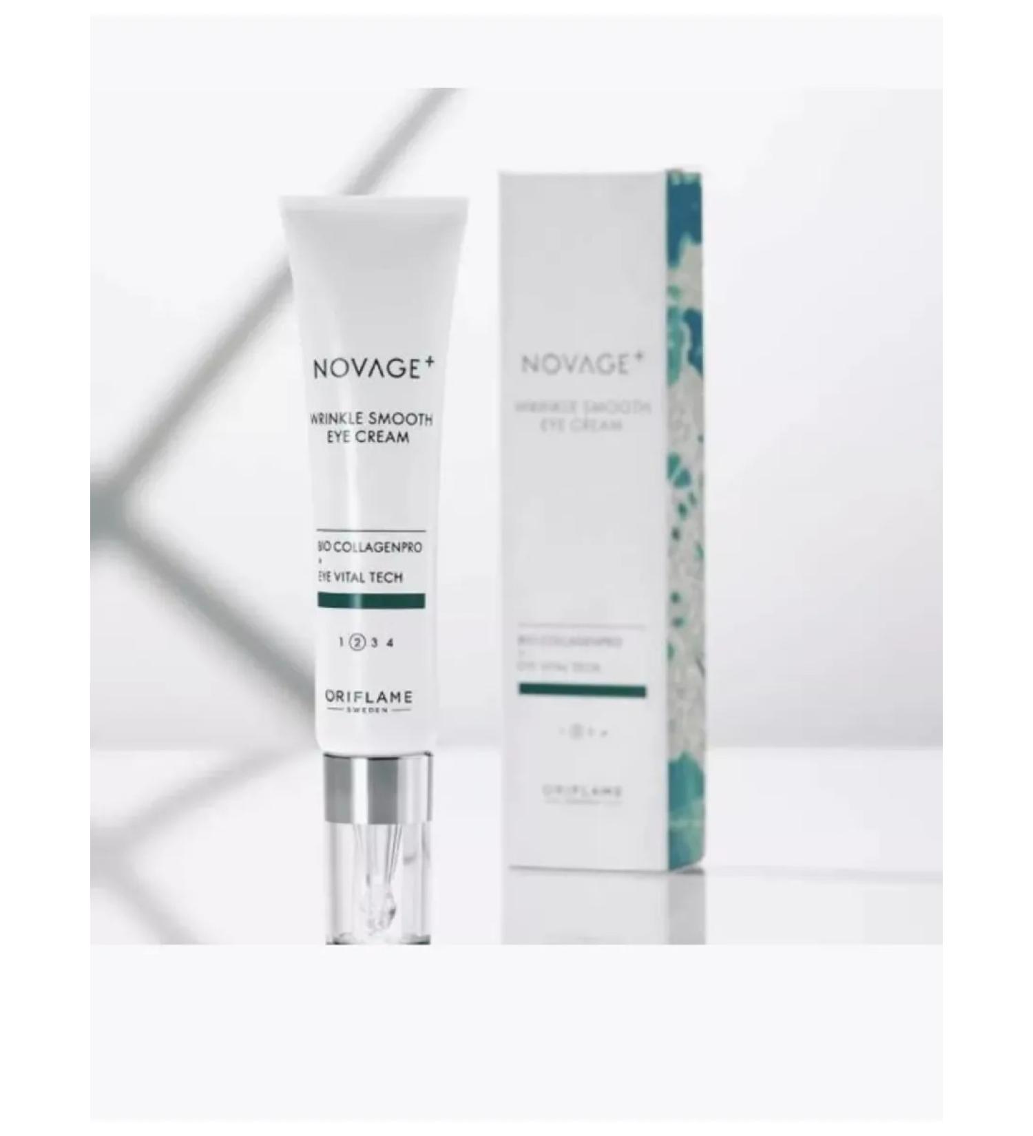 Oriflame Skin cream around the eyes against wrinkles Wrinkle smooth - Buy Online on GoSupps.com