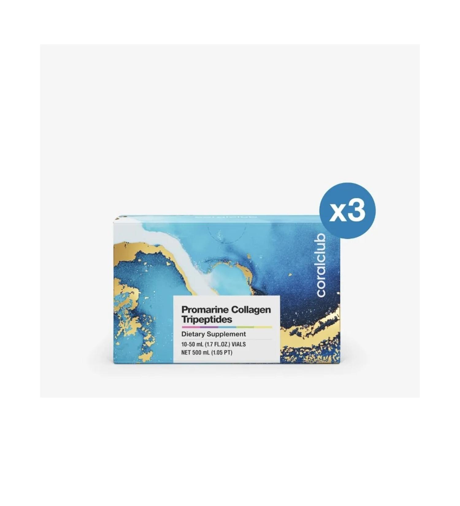 Vrespeless tripeptides of collagen (3 packages of 10 bottles) - Buy Online on GoSupps.com