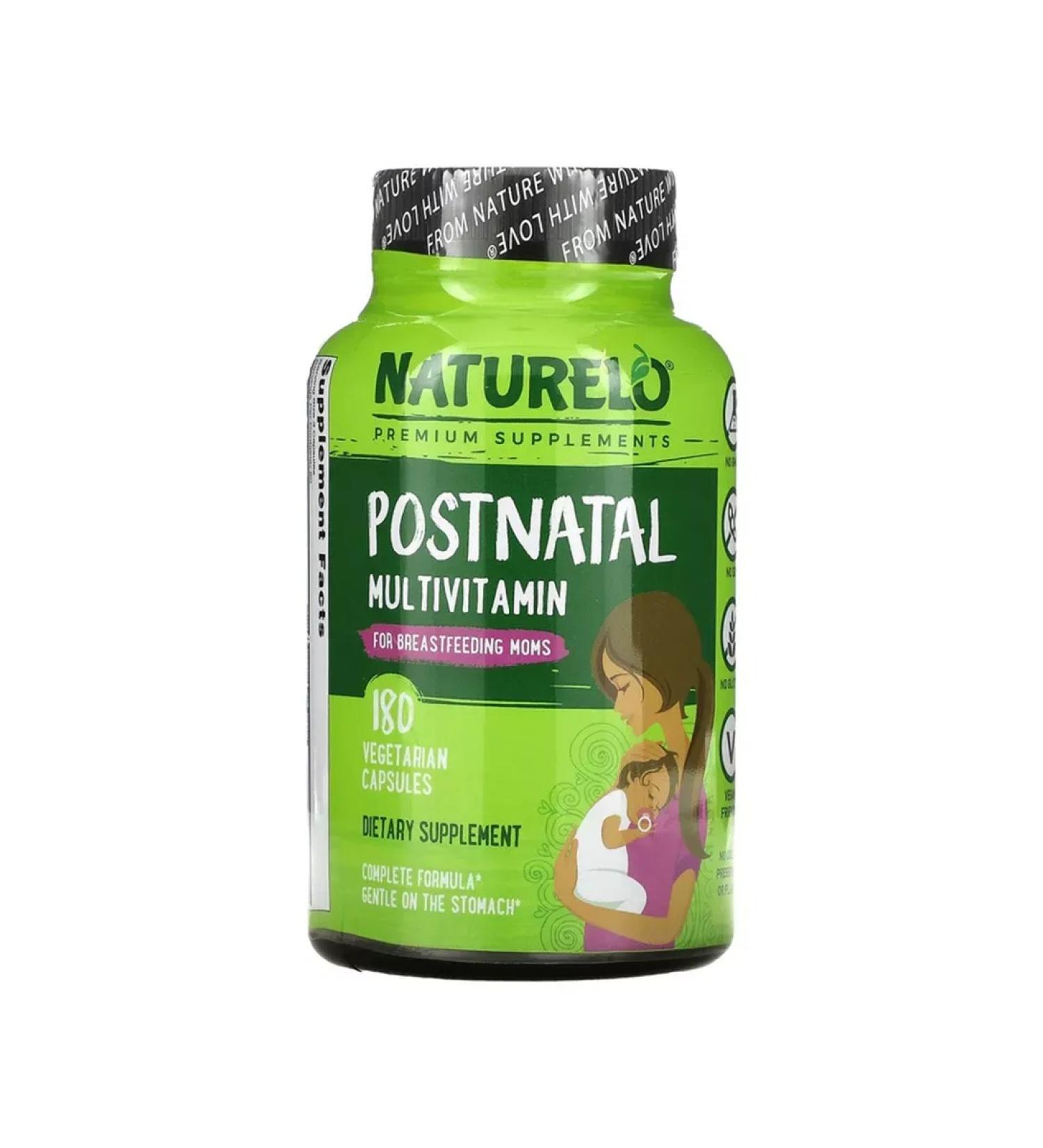NATURELO Multivitamins for nursing mothers 180 vegetarian capsules