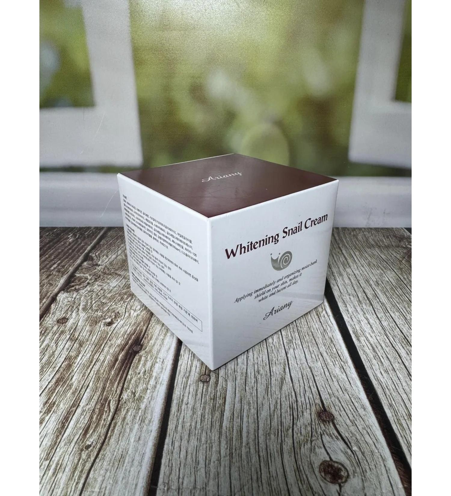 ARIANY Facial cream restore with mucin snail 100 ml - Buy Online on GoSupps.com