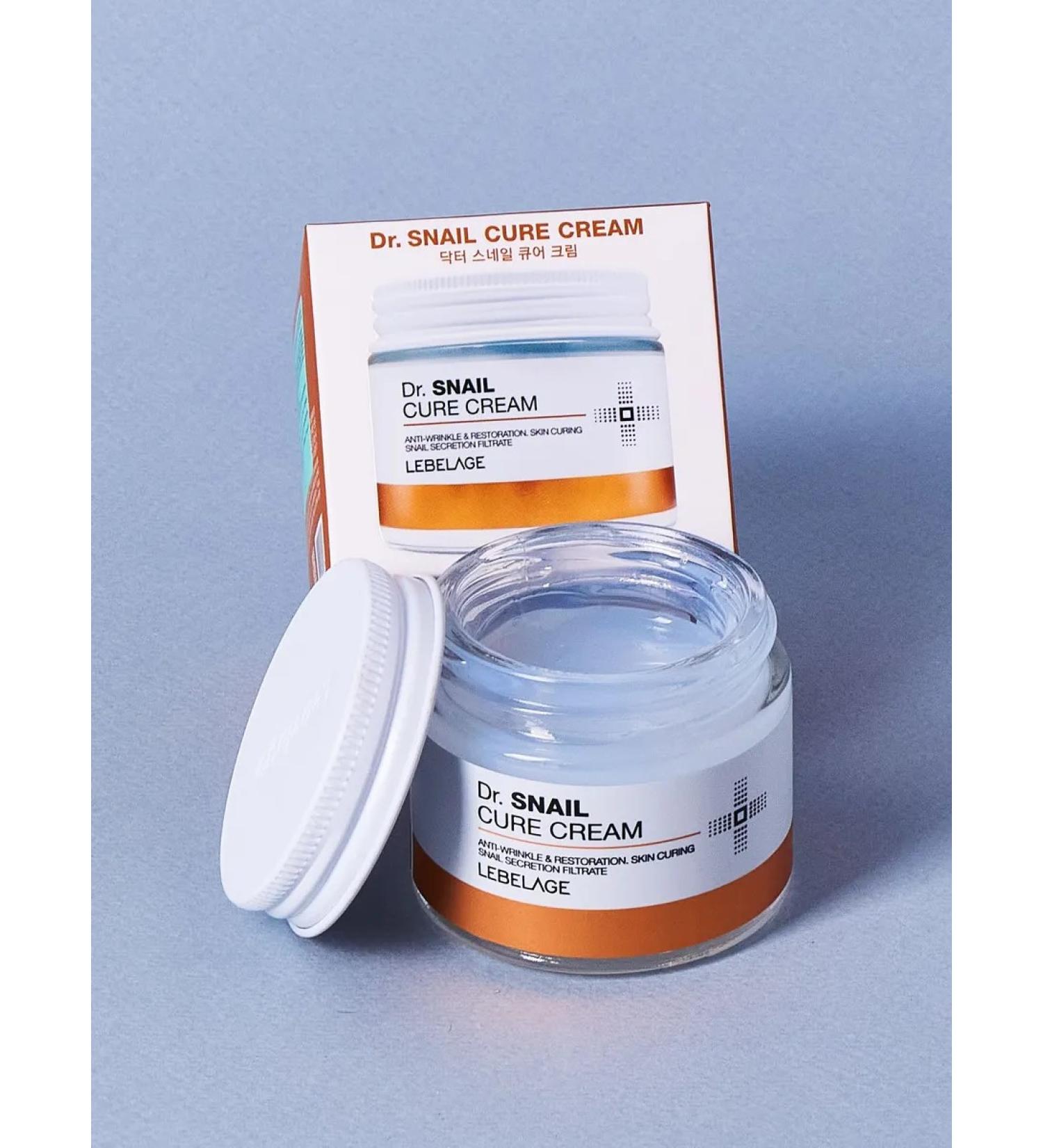 Lebelage Facial anti -aging cream with mucin snail 70ml - Buy Online on GoSupps.com