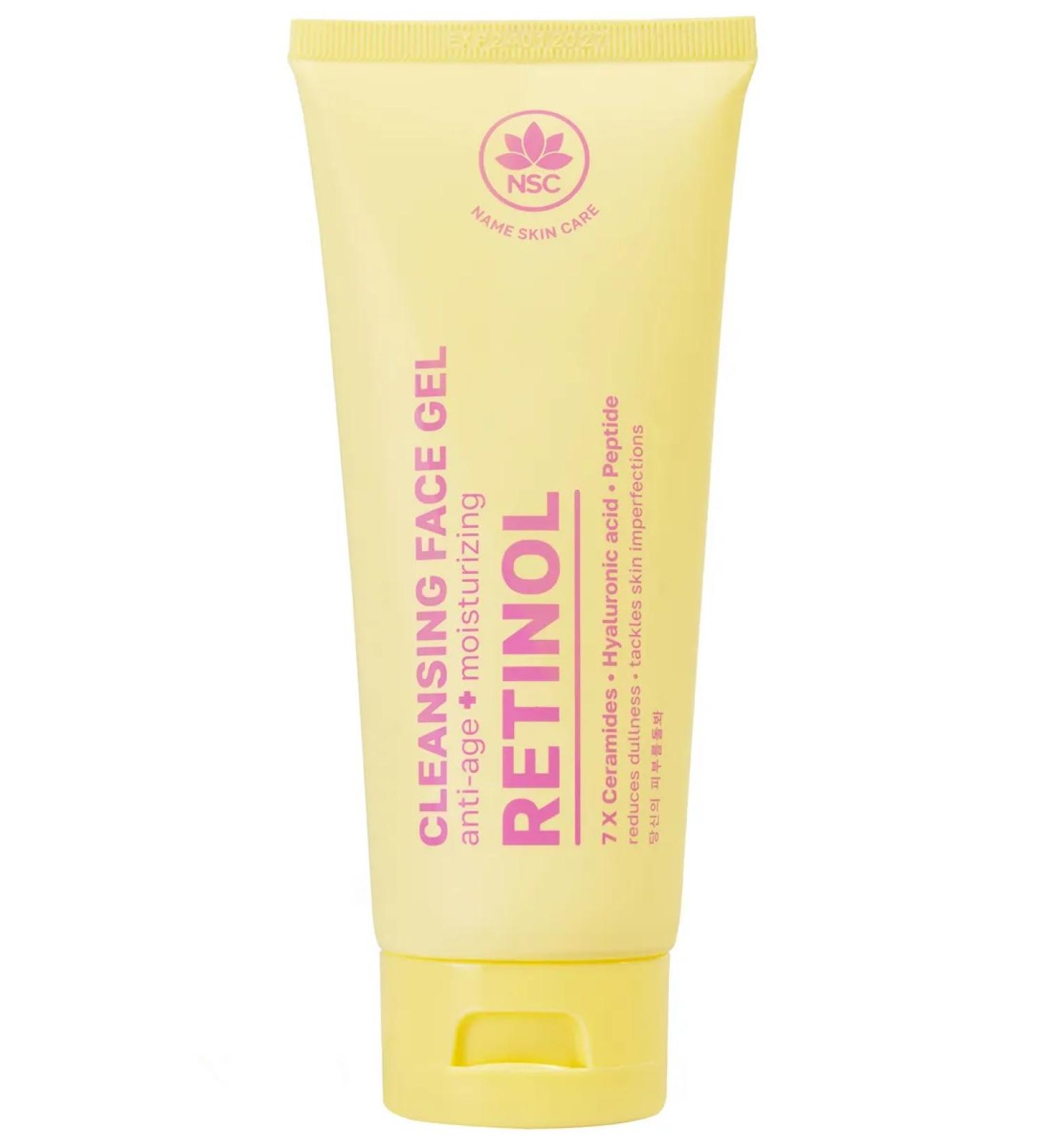 NSC Retinol washing gel and hyaluronic acid 100ml - Buy Online on GoSupps.com