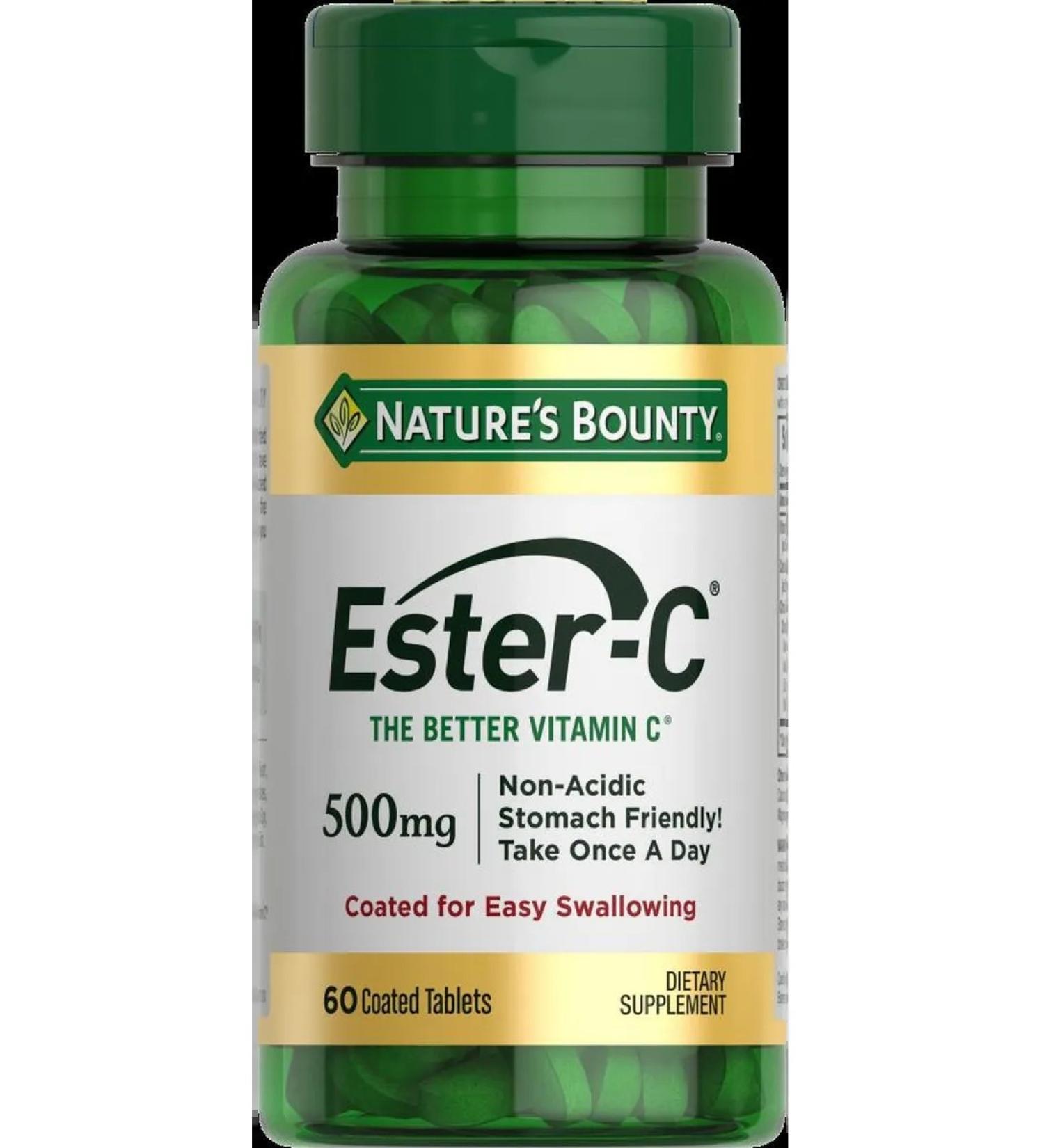 Nature's Bounty Inc Esther-S 500mg N60 Table at 1098mg Natures Bounty