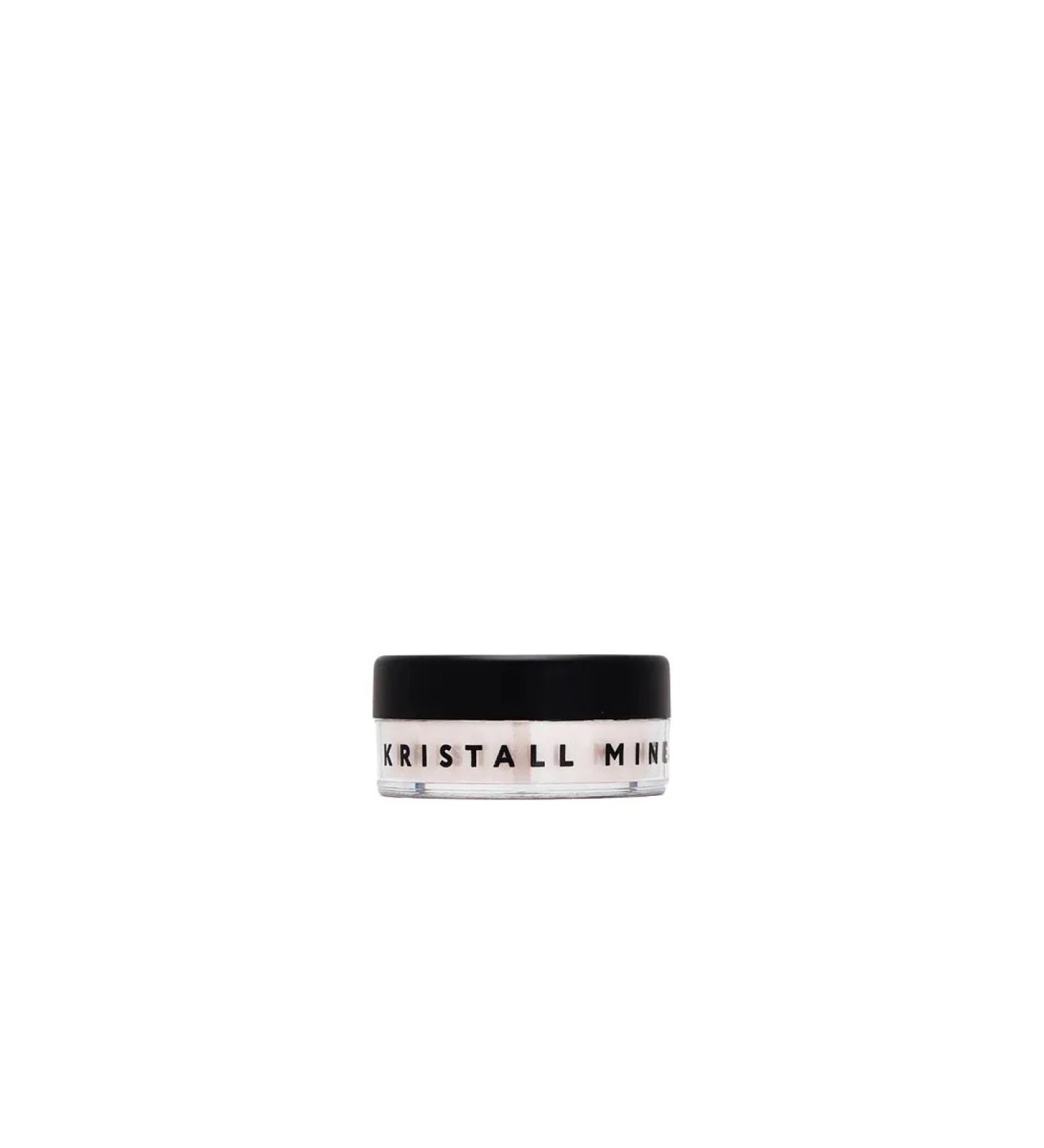 Crystal Minerals Cosmetics Highlighter for the face crumbly