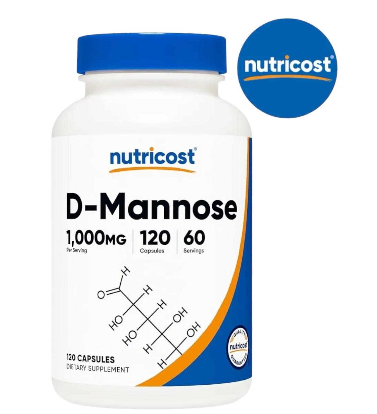 21st Century Nutricost d-mannose 1000 mg - Buy Online on GoSupps.com