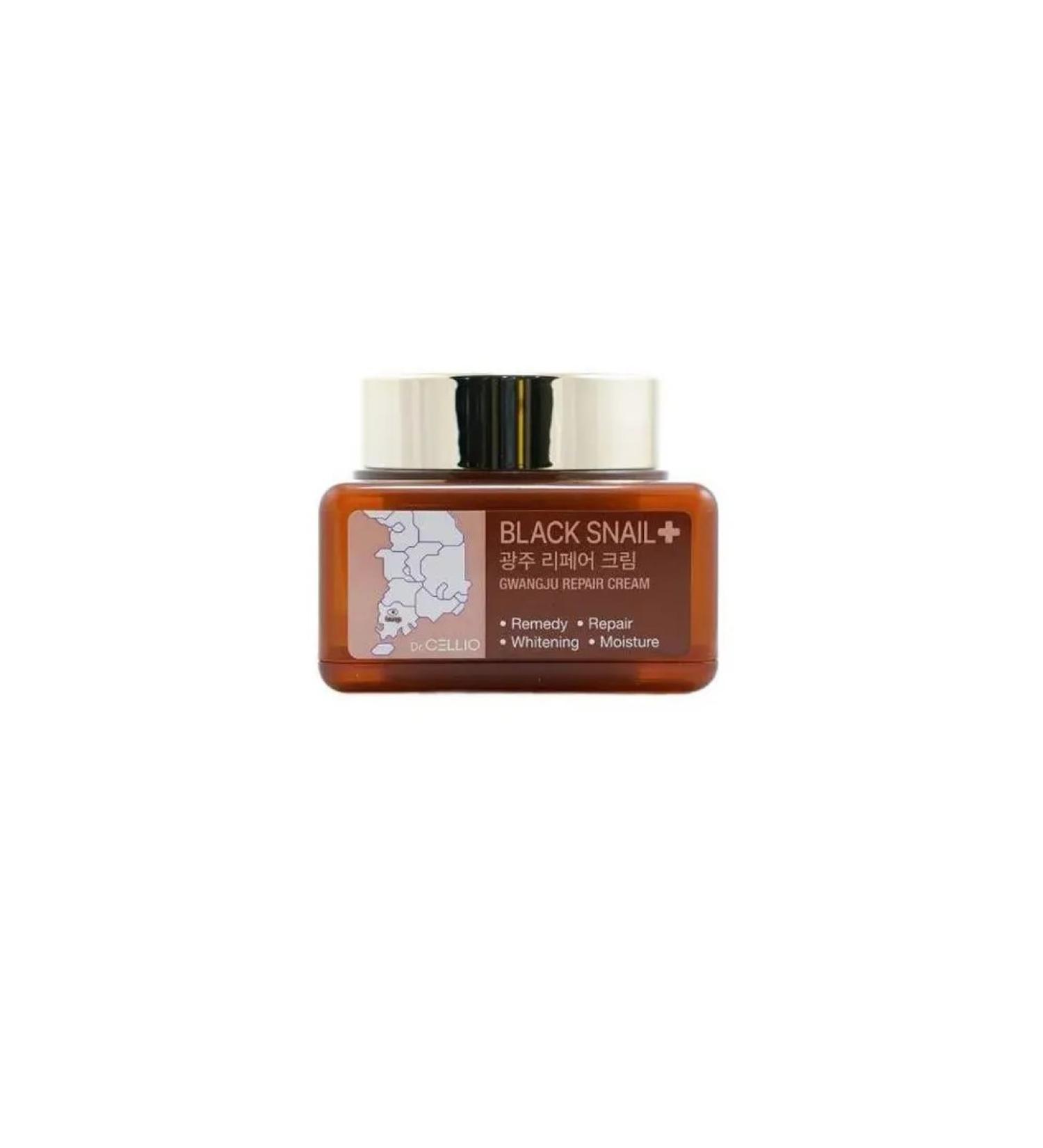Dr Cellio Face cream restores with mucin black snail