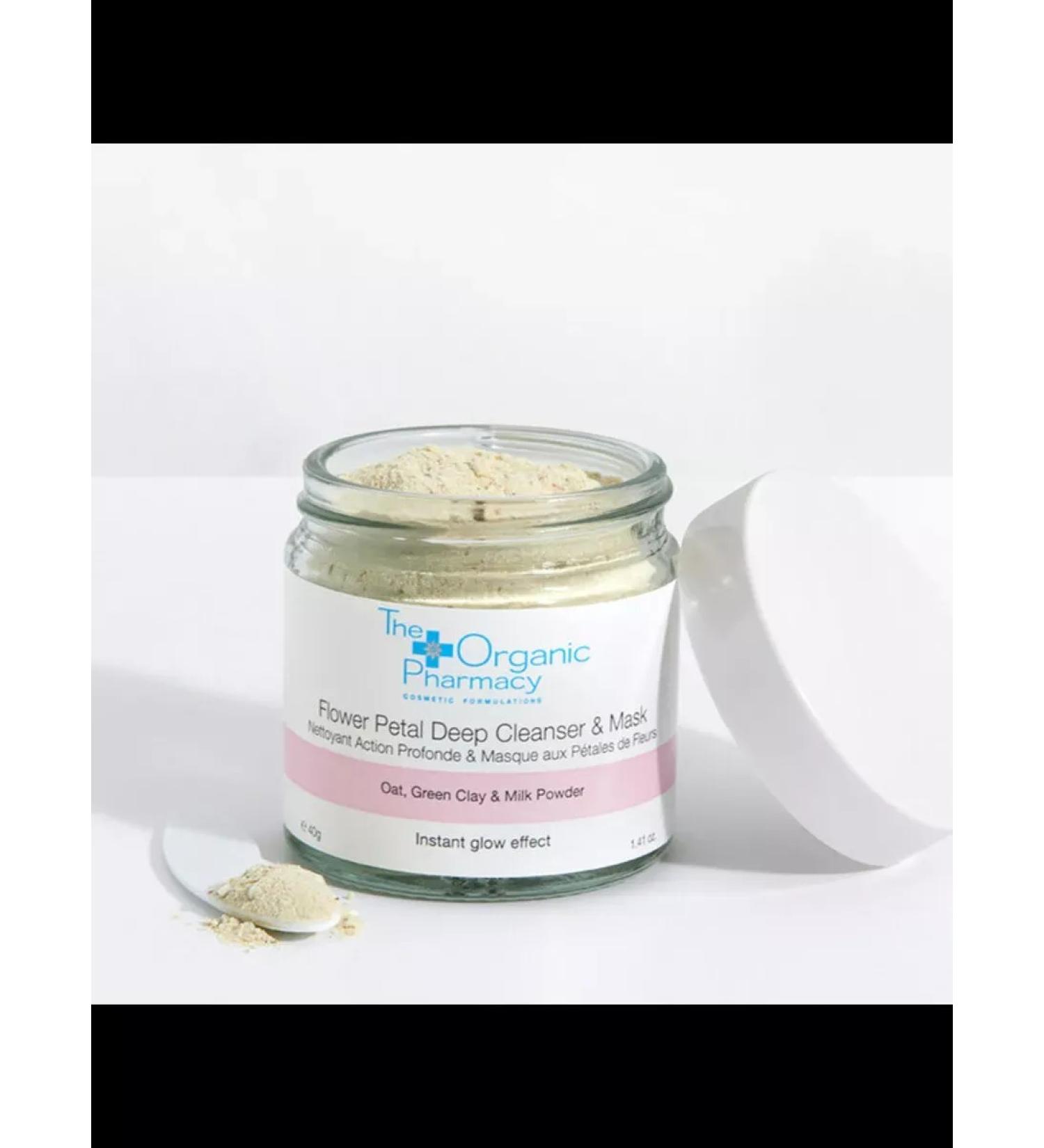 THE ORGANIC PHARMACY Mask for deep cleansing with floral petals 60g - Buy Online on GoSupps.com