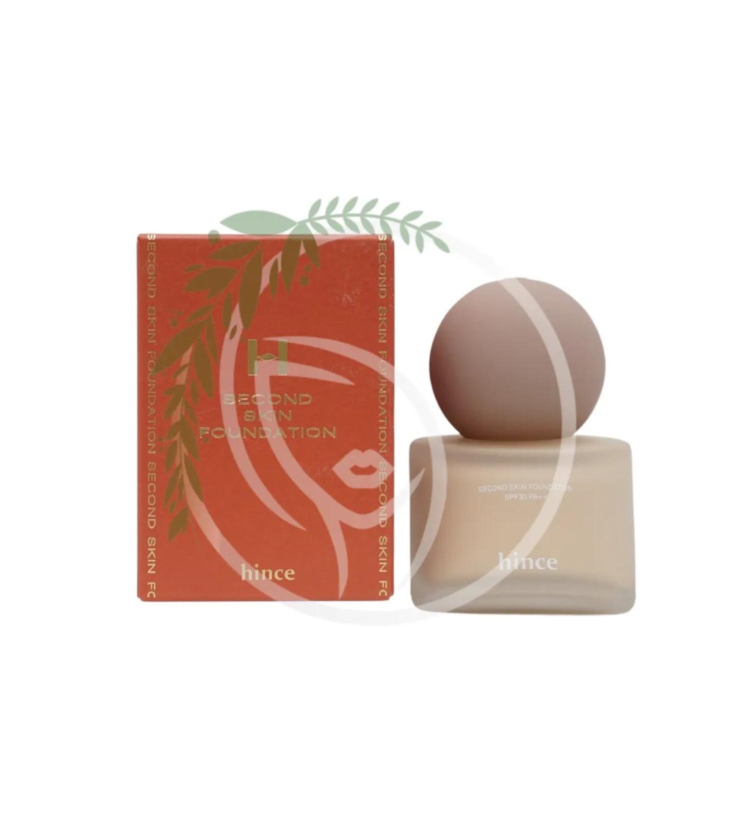 Hince The tonal base of Second Skin Foundation SPF30 #22 Beige