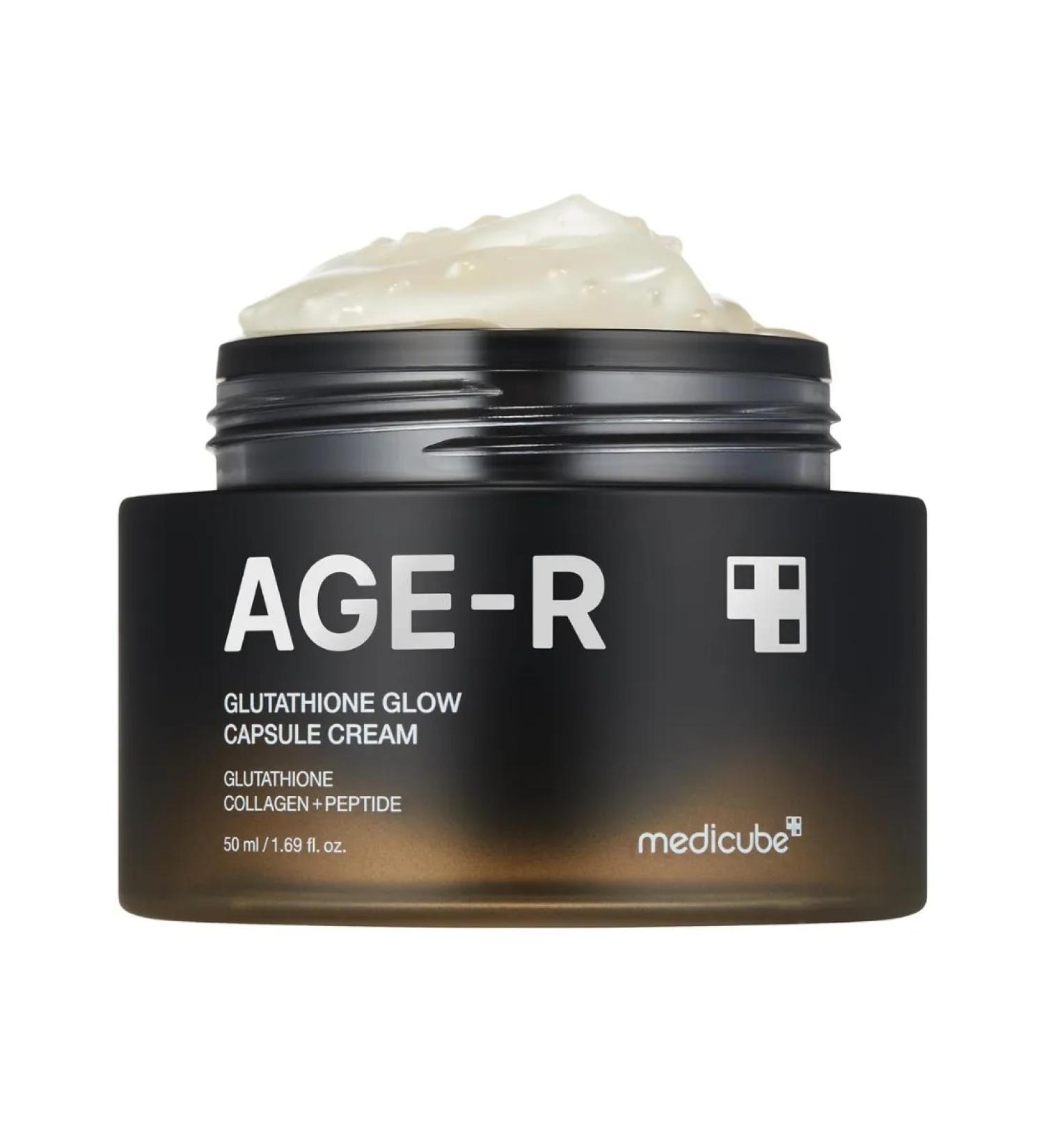 Medicube Moisturizing gel cream Age-R Glutathione Glow Capsule Cream - Buy Online on GoSupps.com