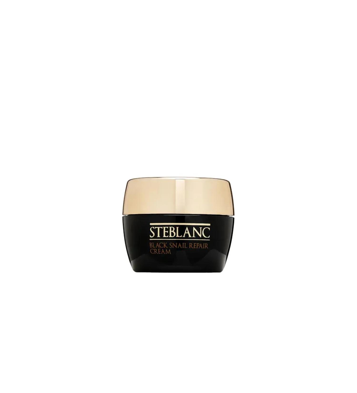 STEBLANC Face cream restores with mucin black snail