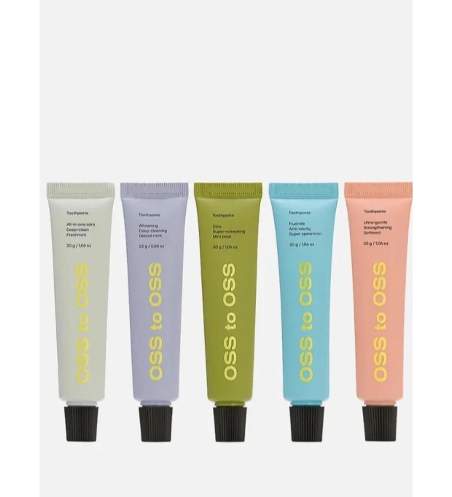 Oss to Oss The Power of Five Toothpaste Set - Buy Online on GoSupps.com